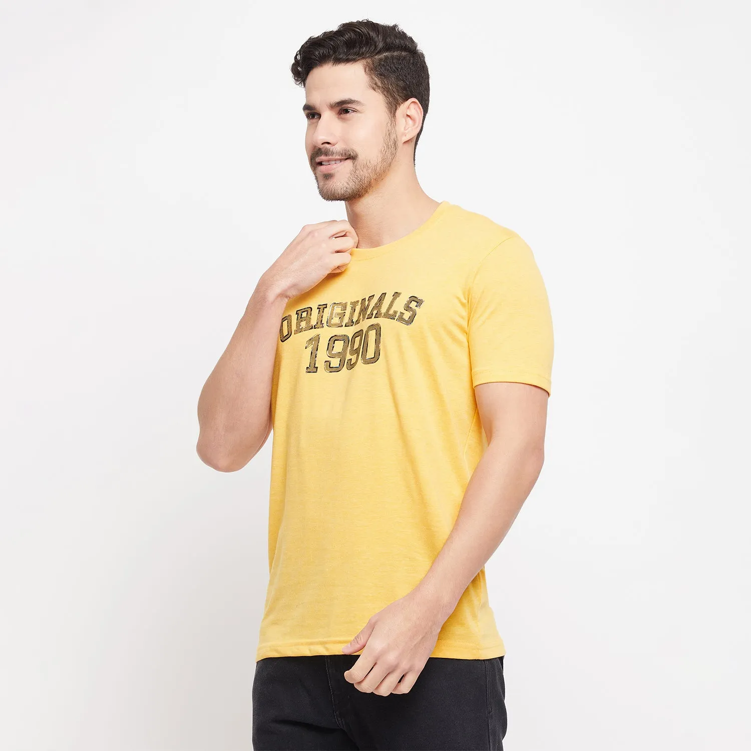 Duke Stardust Men Half Sleeve Cotton T-shirt (LF5761)