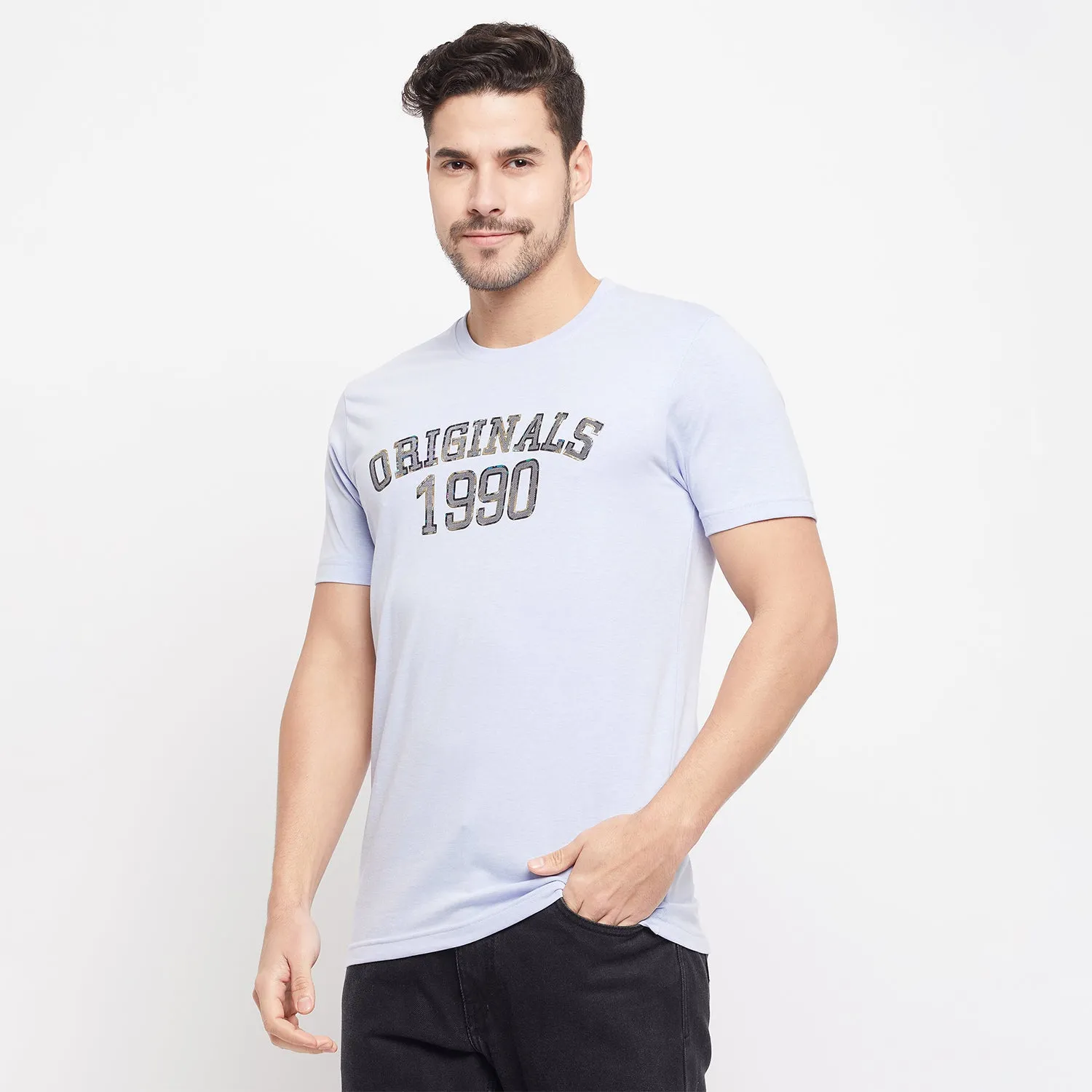 Duke Stardust Men Half Sleeve Cotton T-shirt (LF5761)
