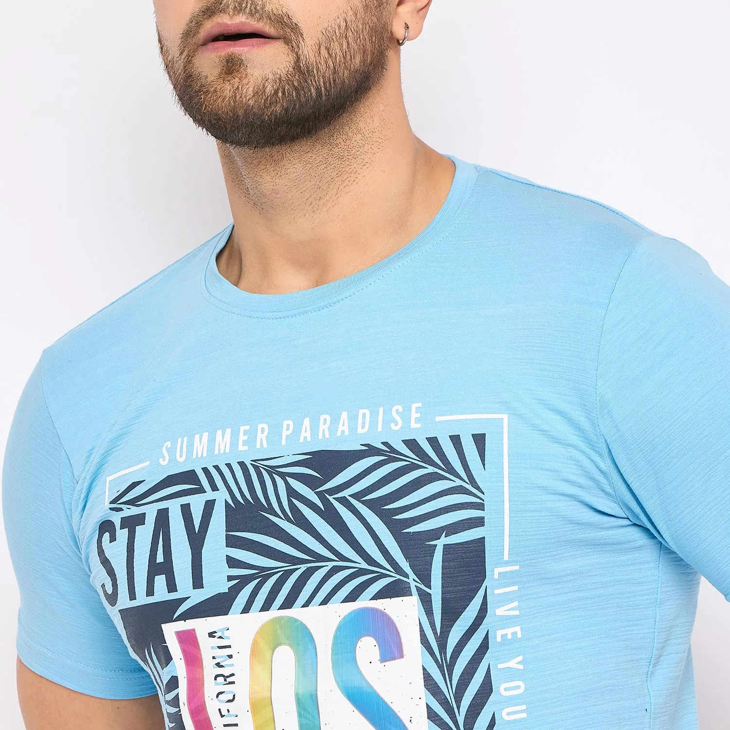 Duke Stardust Men Half Sleeve Cotton T-shirt (LF5763)