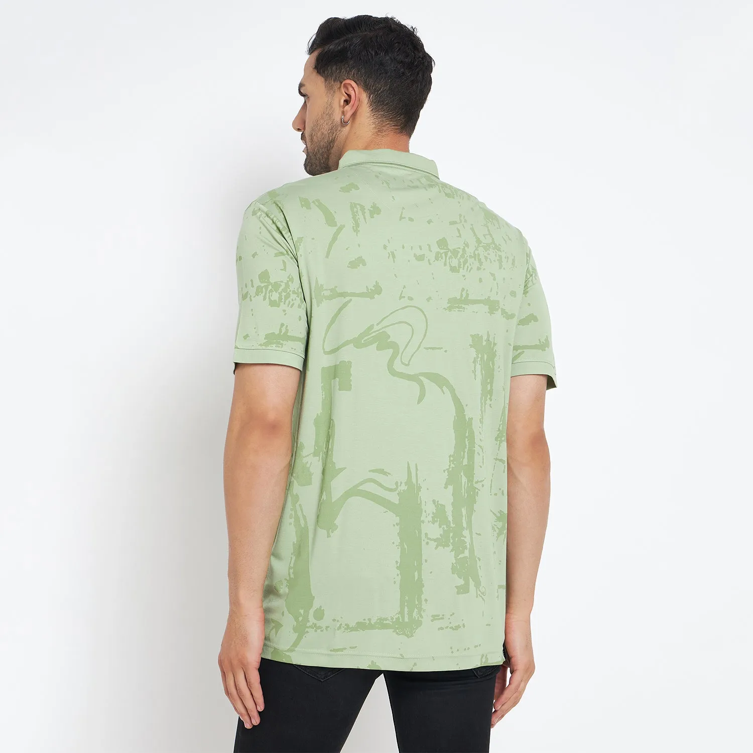 Duke Stardust Men Half Sleeve Cotton T-Shirt (LF7118)