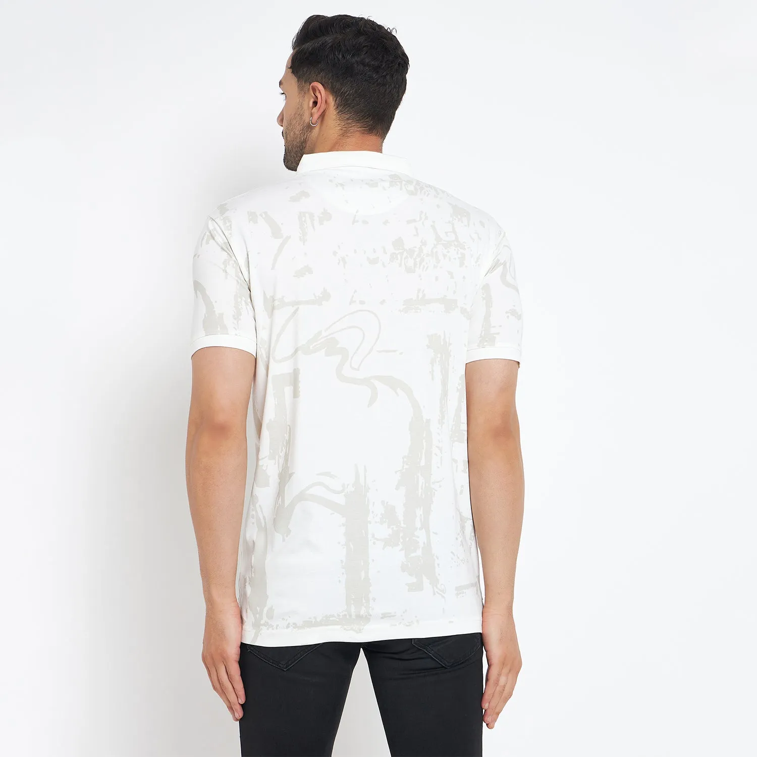 Duke Stardust Men Half Sleeve Cotton T-Shirt (LF7118)