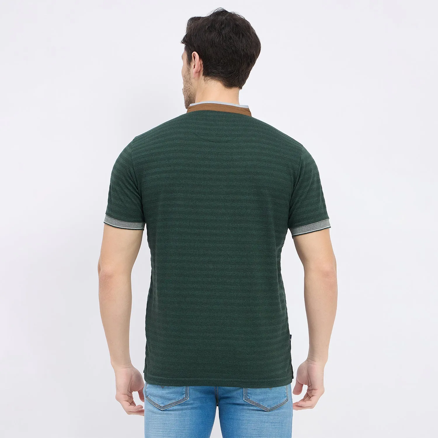 Duke Stardust Men Half Sleeve Cotton T-shirt (LF7264)