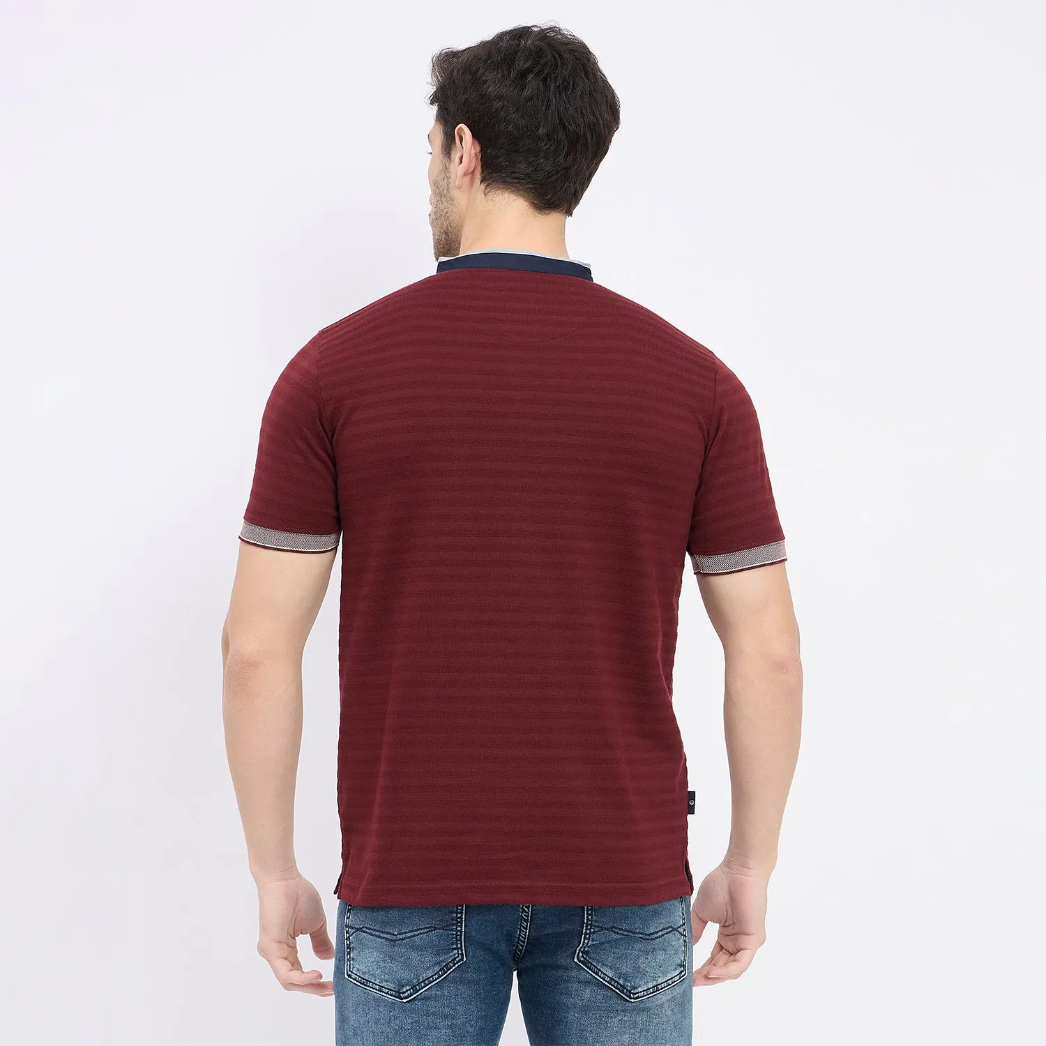 Duke Stardust Men Half Sleeve Cotton T-shirt (LF7264)