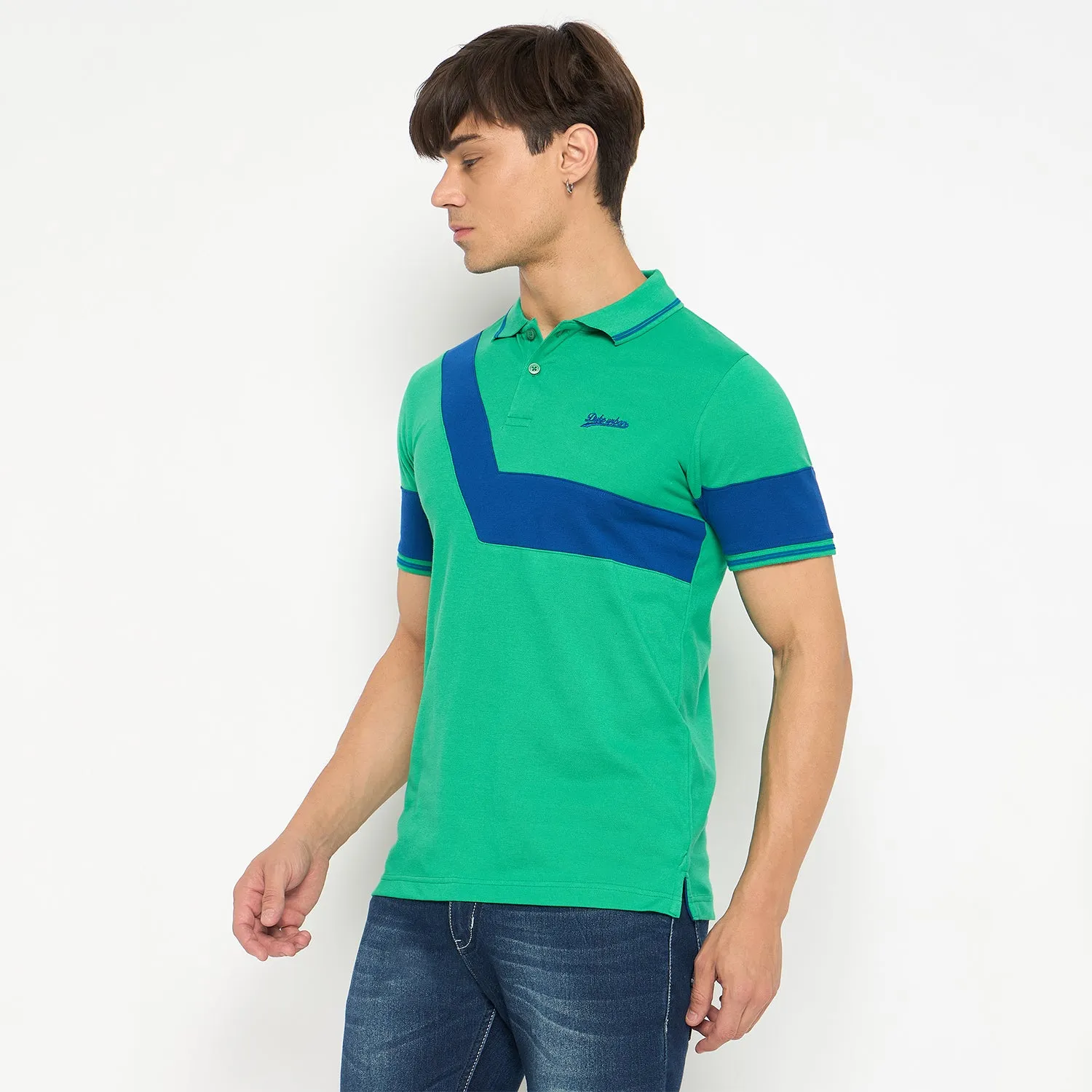 Duke Stardust Men Half Sleeve Cotton T-shirt (LF7287)