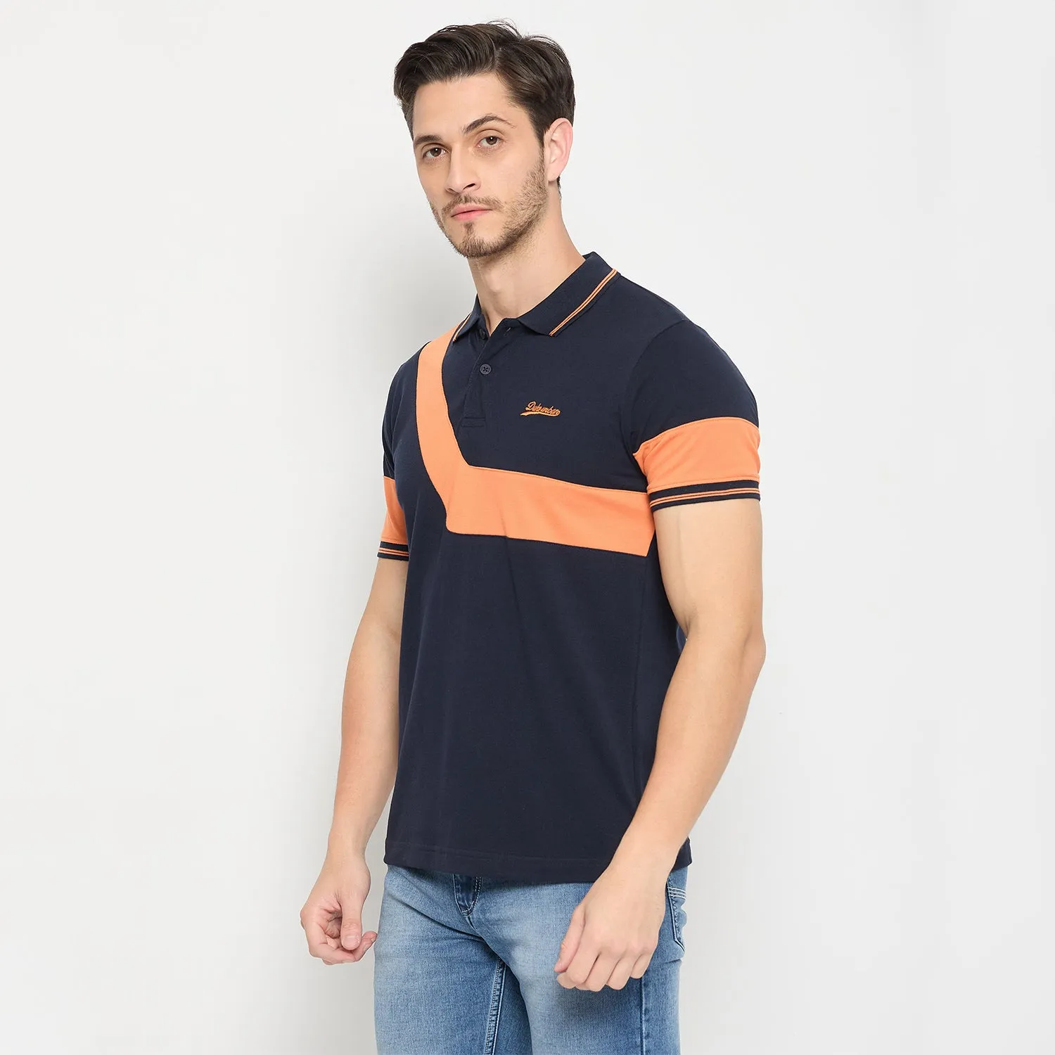 Duke Stardust Men Half Sleeve Cotton T-shirt (LF7287)