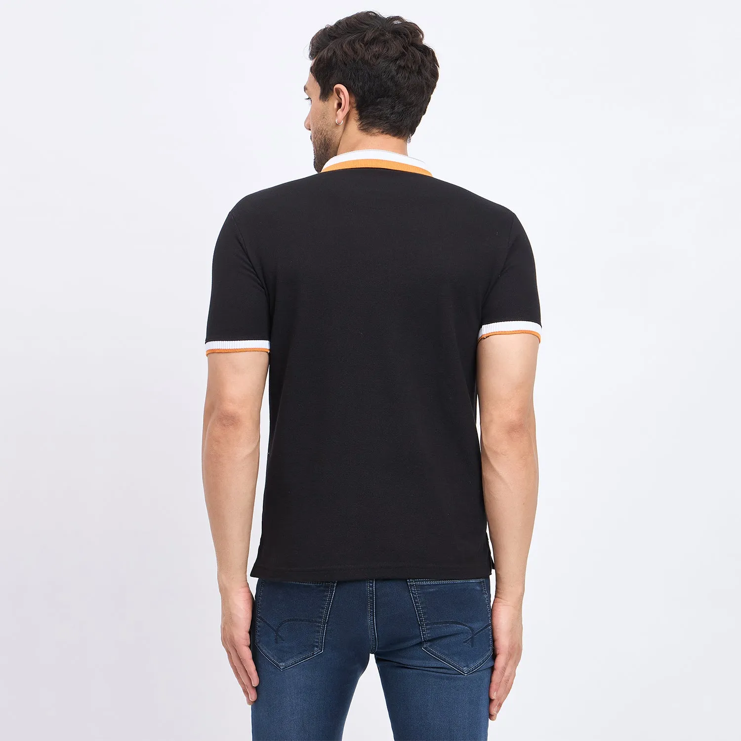 Duke Stardust Men Half Sleeve Cotton T-shirt (LF7292)