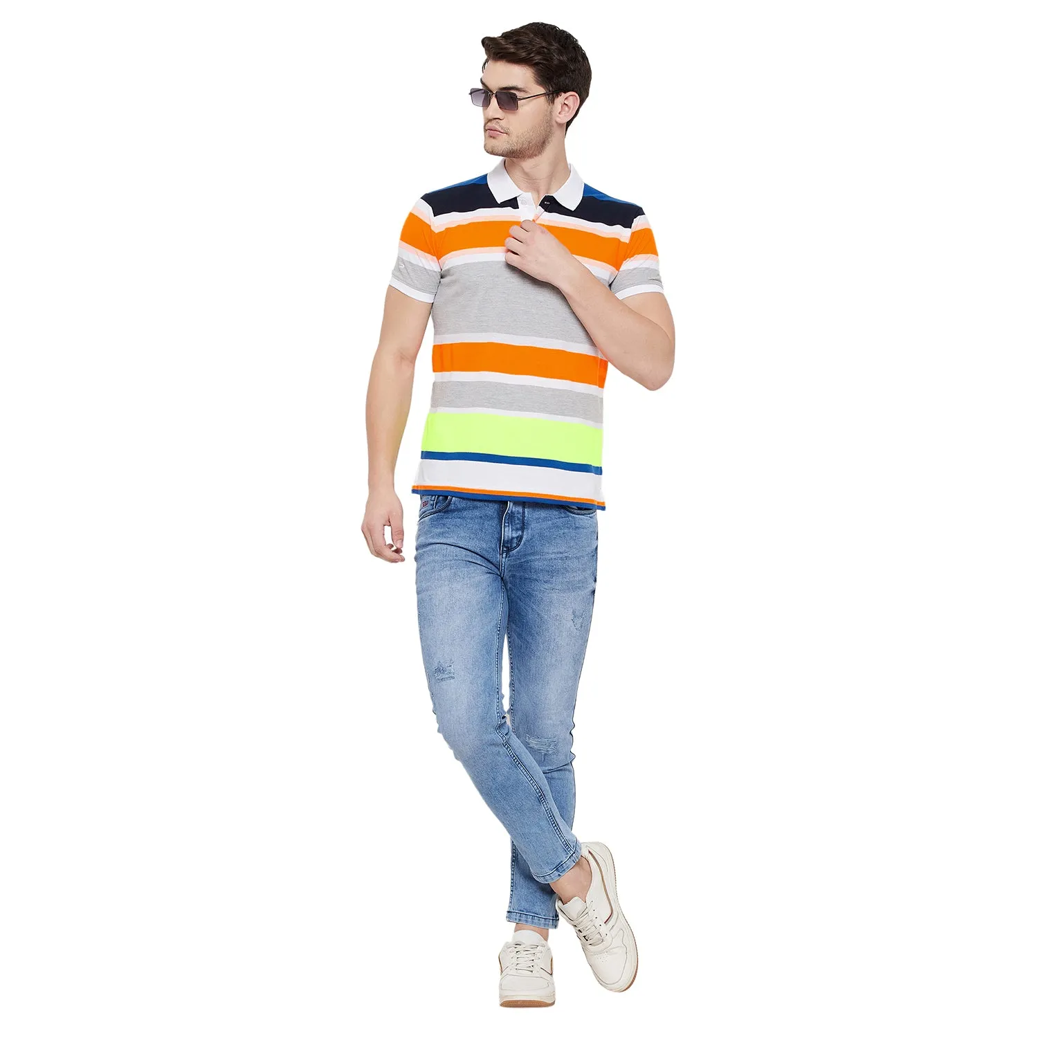 Duke Stardust Men Half Sleeve Cotton T-shirt (LQ3435)
