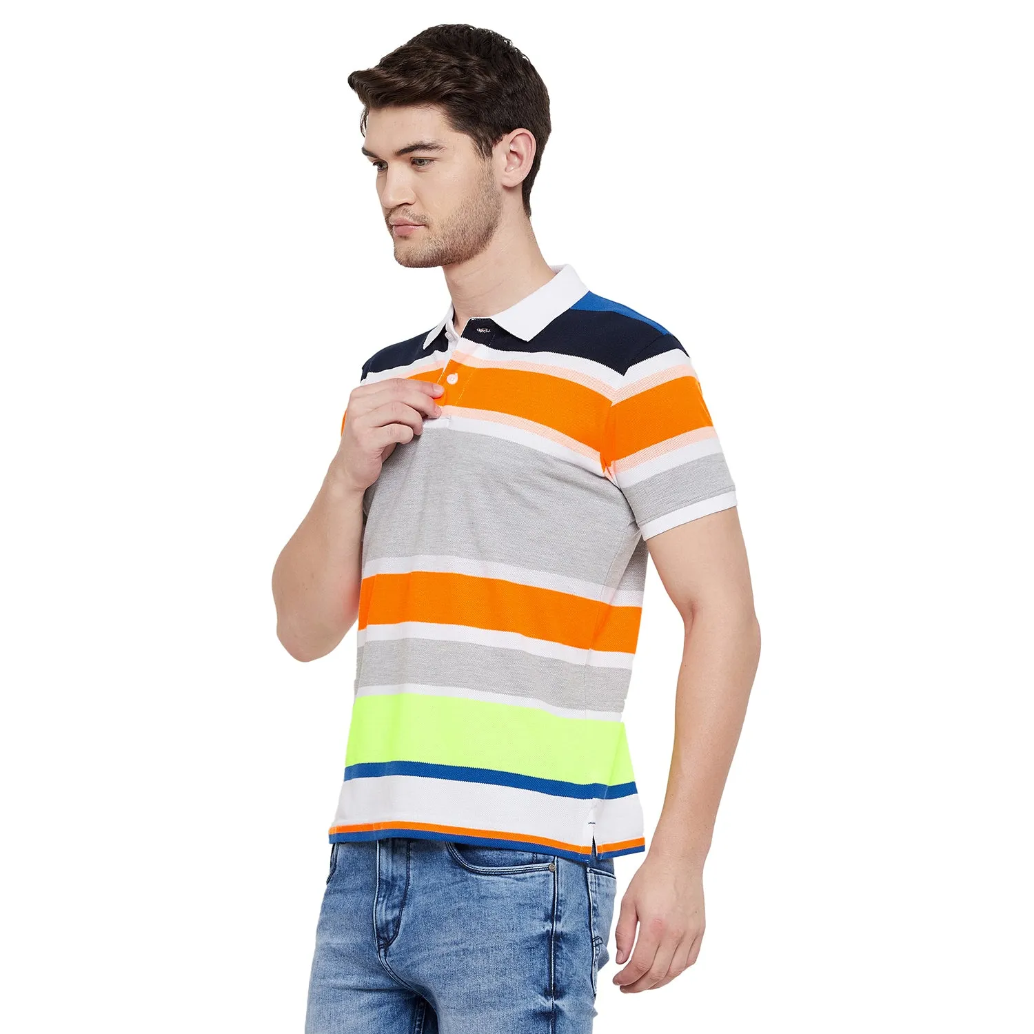 Duke Stardust Men Half Sleeve Cotton T-shirt (LQ3435)
