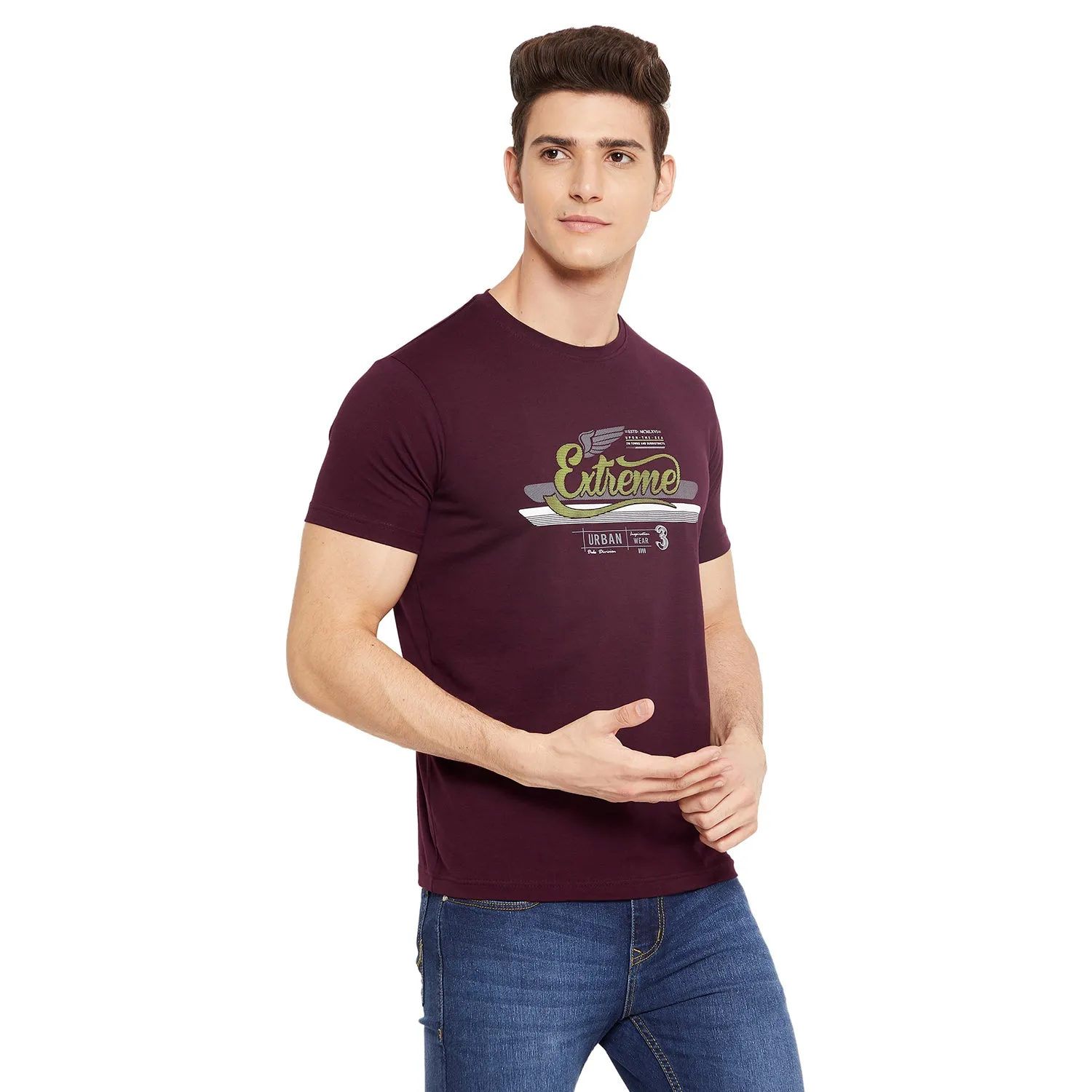 Duke Stardust Men Half Sleeve Cotton T-shirt (LQ3490)