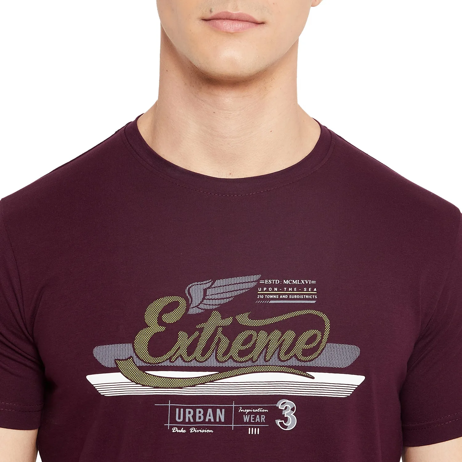 Duke Stardust Men Half Sleeve Cotton T-shirt (LQ3490)