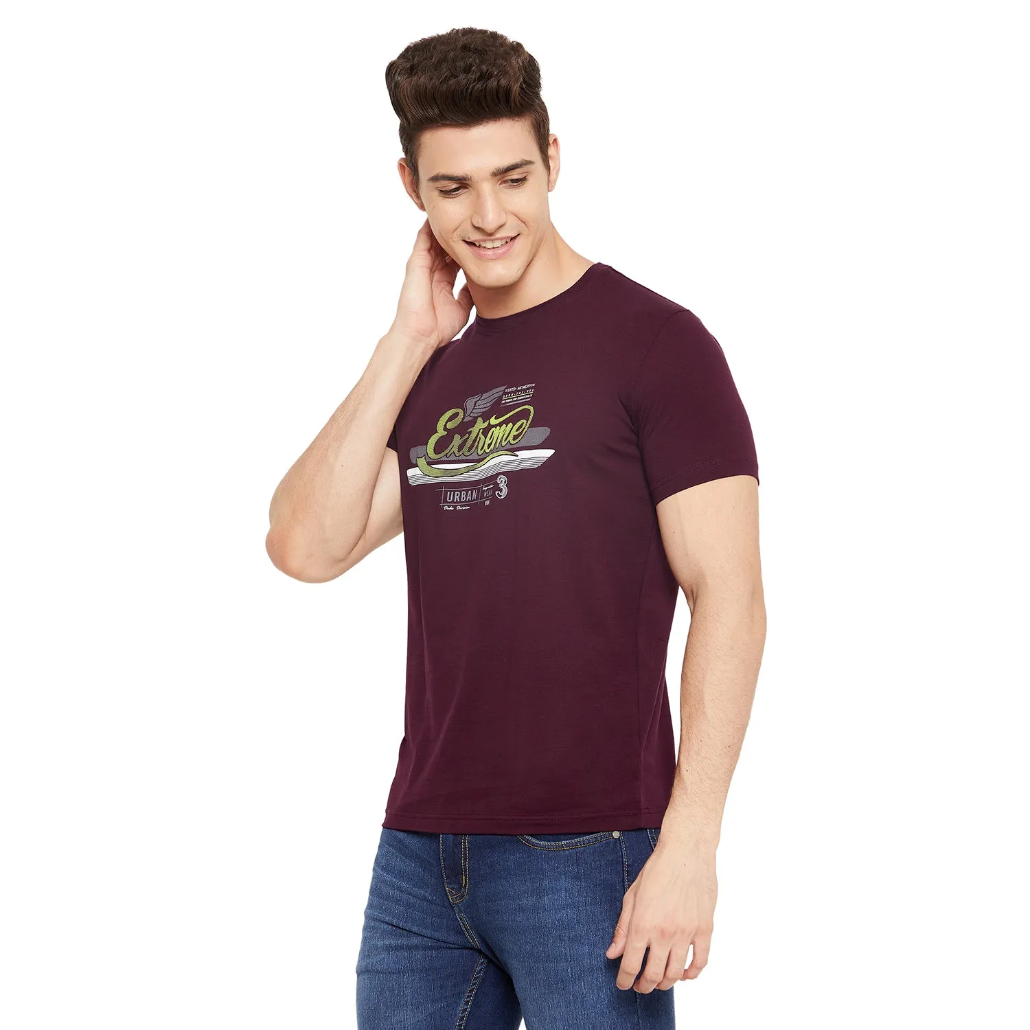 Duke Stardust Men Half Sleeve Cotton T-shirt (LQ3490)