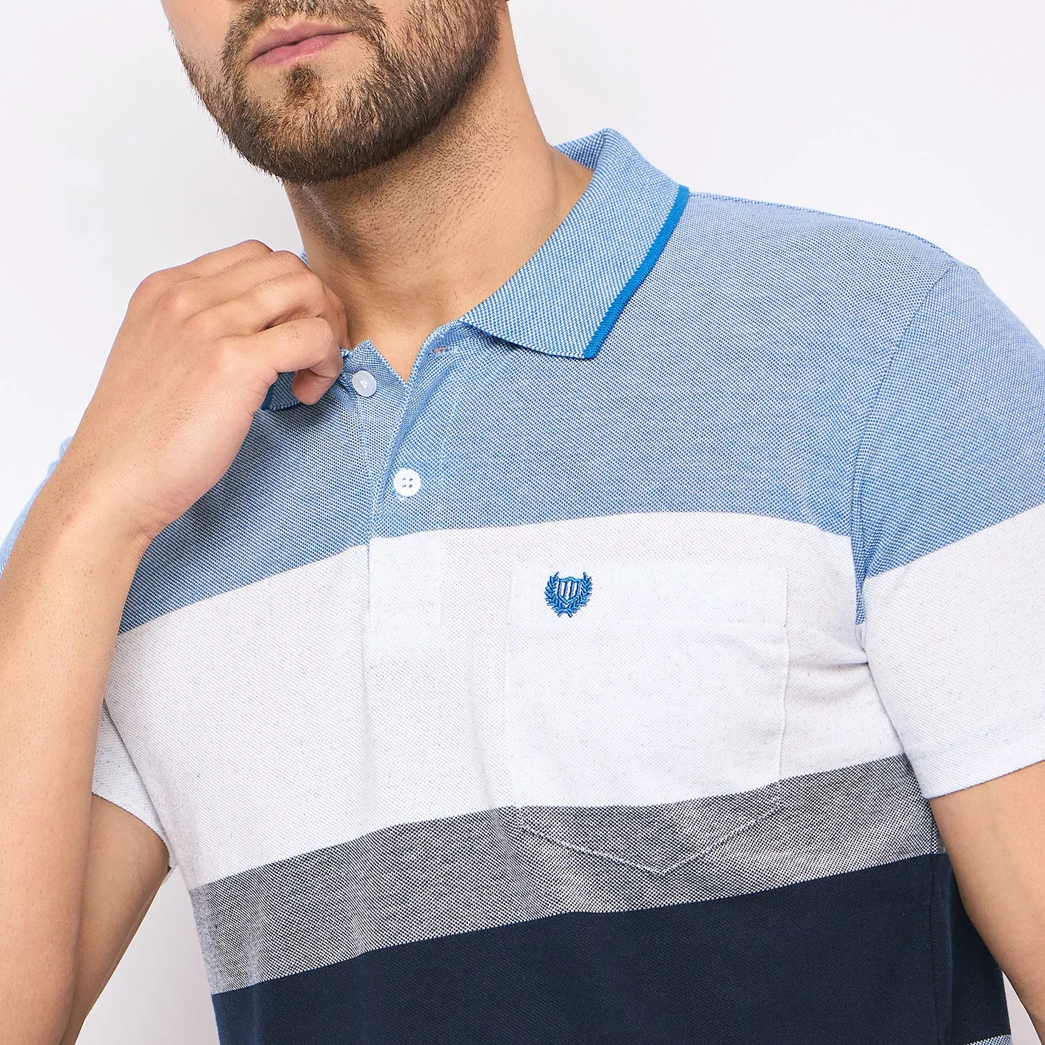 Duke Stardust Men Half Sleeve Cotton T-shirt (MLF1127)