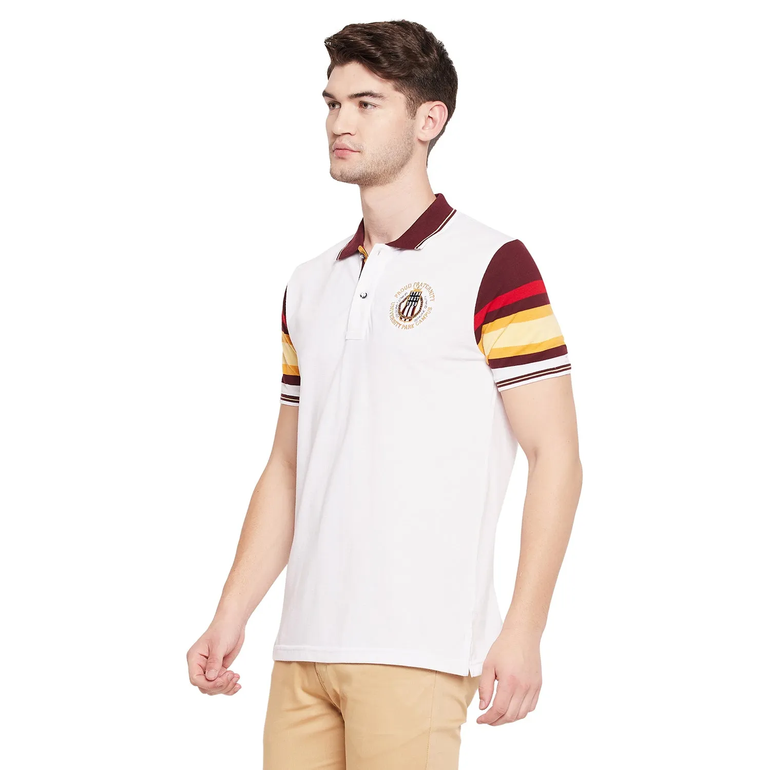 Duke Stardust Men Half Sleeve Cotton T-shirt (MTLF326)