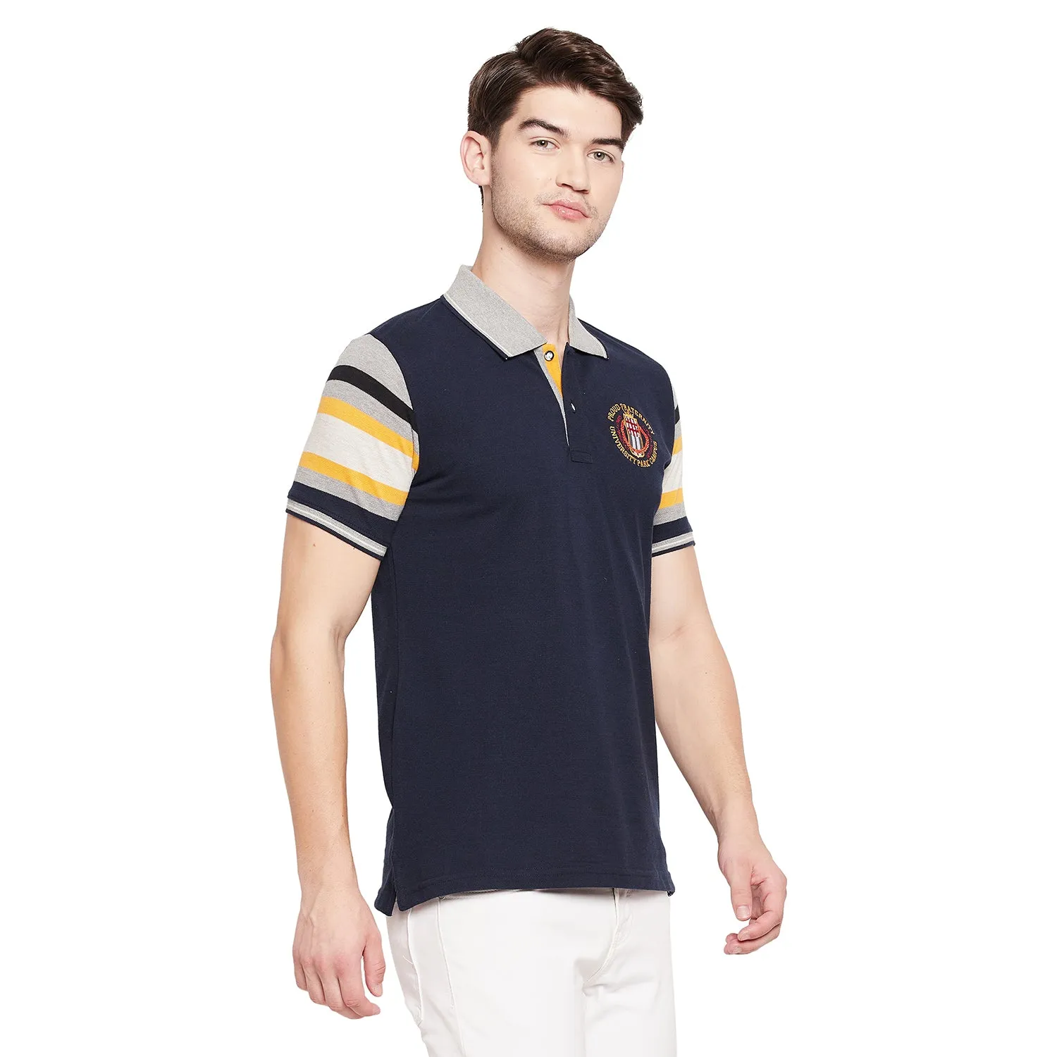 Duke Stardust Men Half Sleeve Cotton T-shirt (MTLF326)
