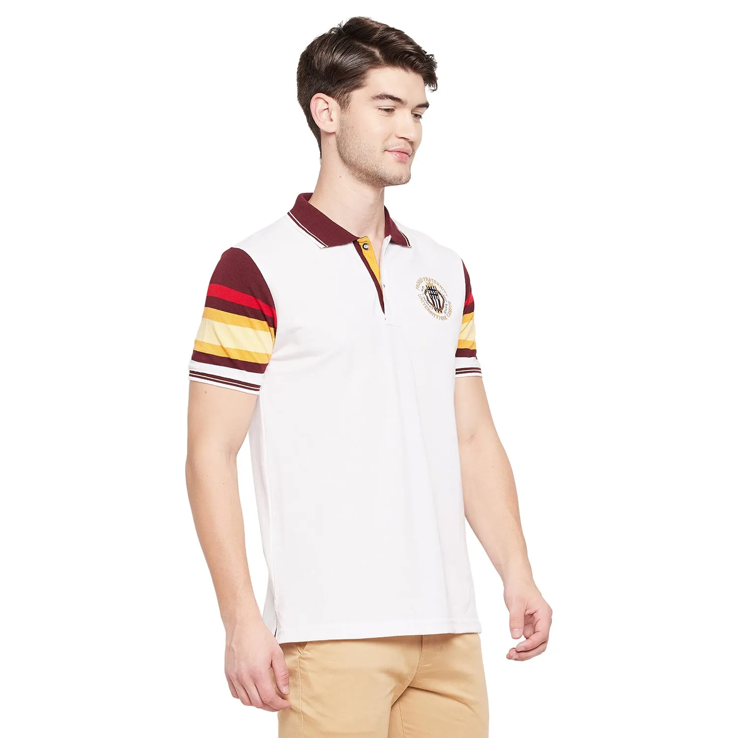 Duke Stardust Men Half Sleeve Cotton T-shirt (MTLF326)