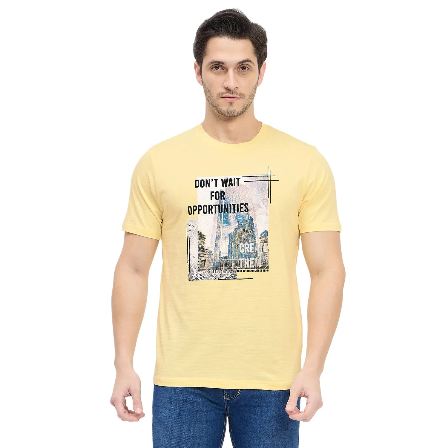Duke Stardust Men Half Sleeve Cotton T-shirt (ONLF256)