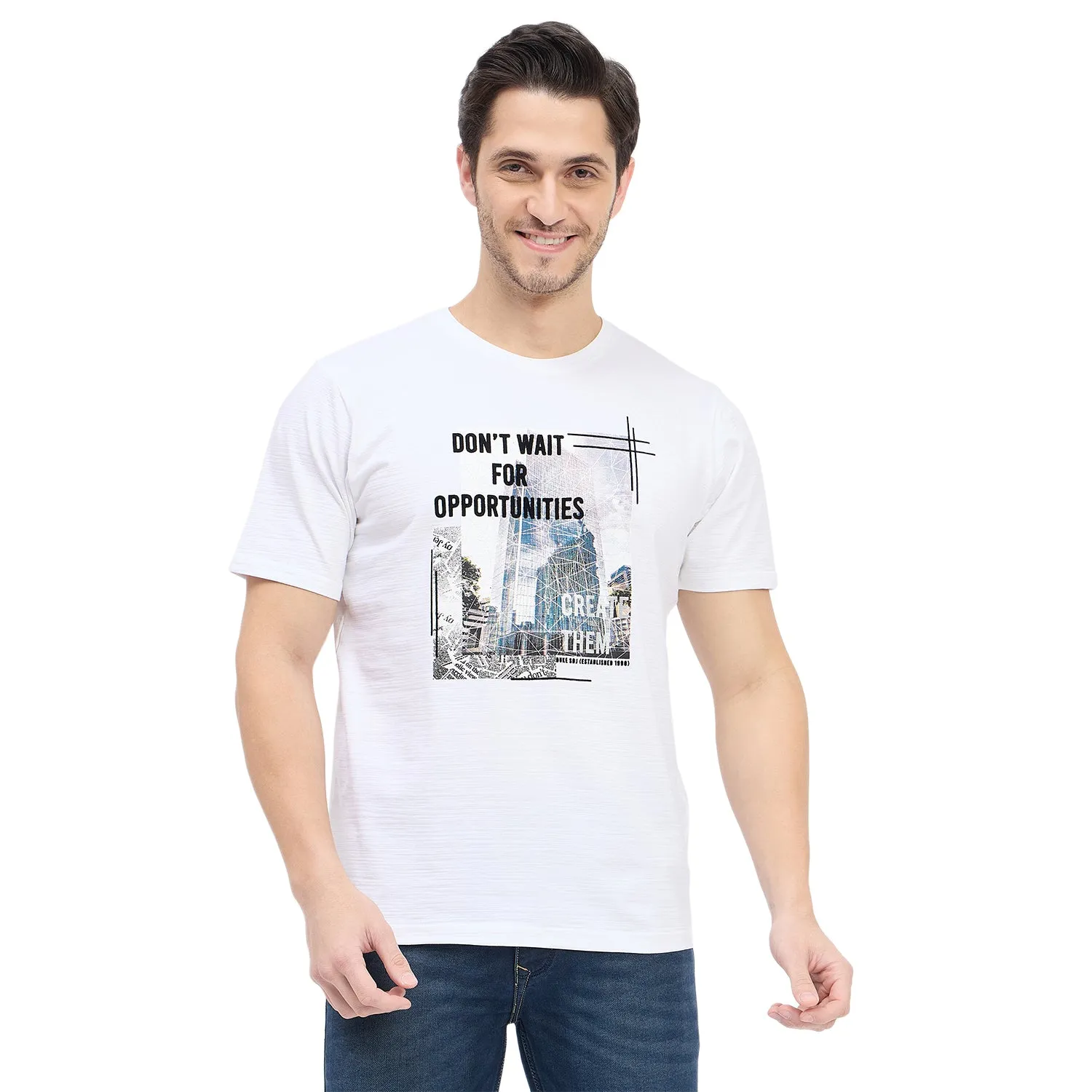 Duke Stardust Men Half Sleeve Cotton T-shirt (ONLF256)