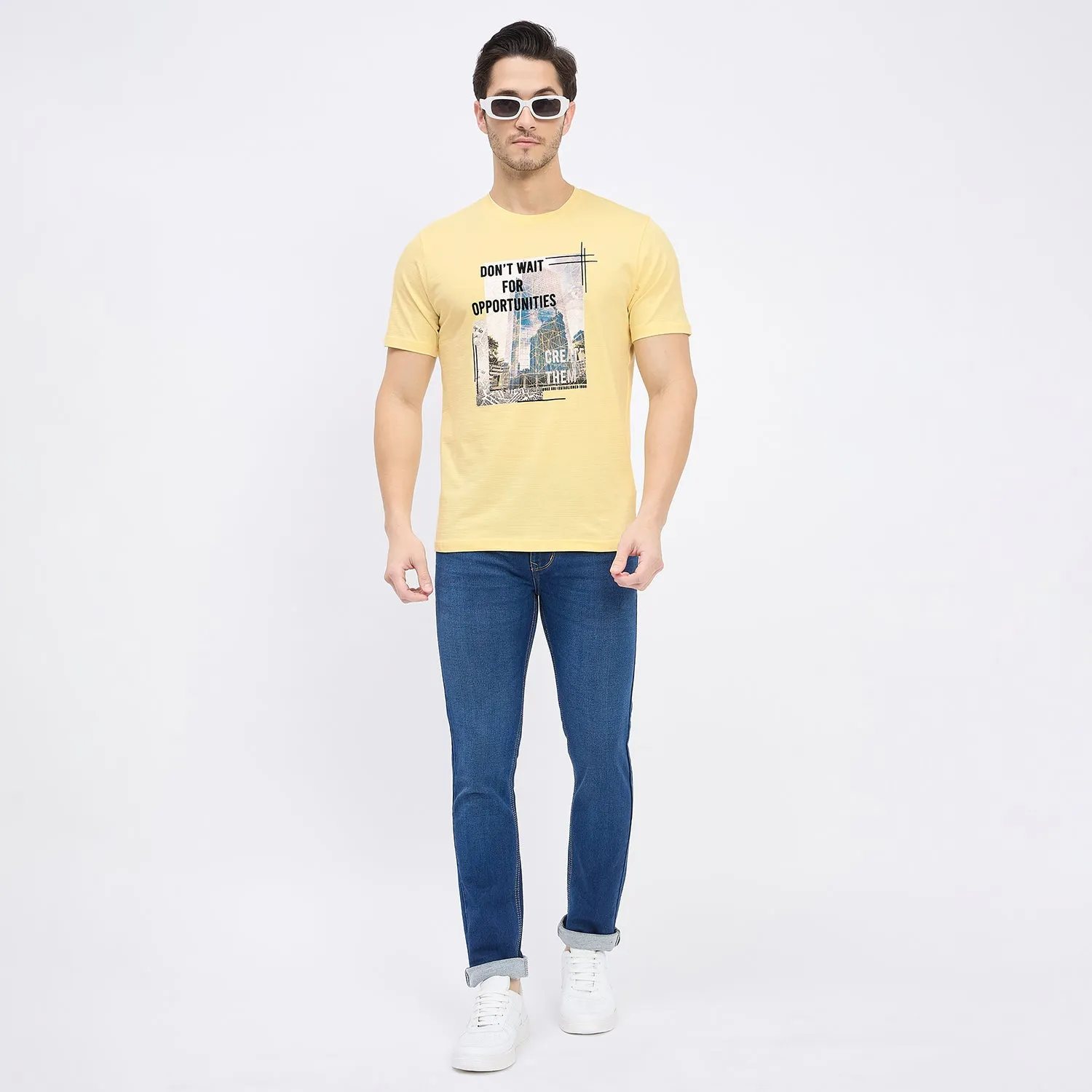Duke Stardust Men Half Sleeve Cotton T-shirt (ONLF256)