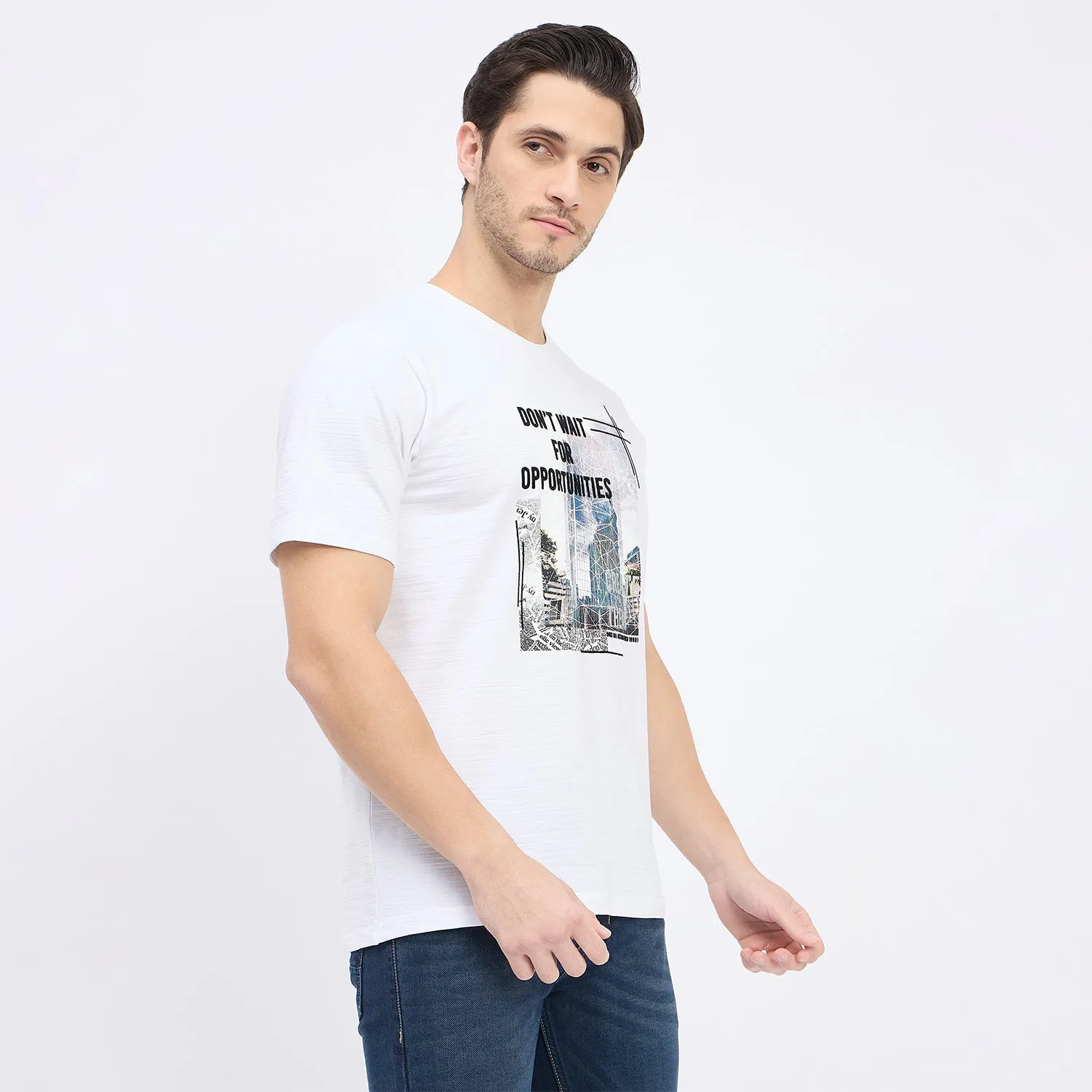 Duke Stardust Men Half Sleeve Cotton T-shirt (ONLF256)