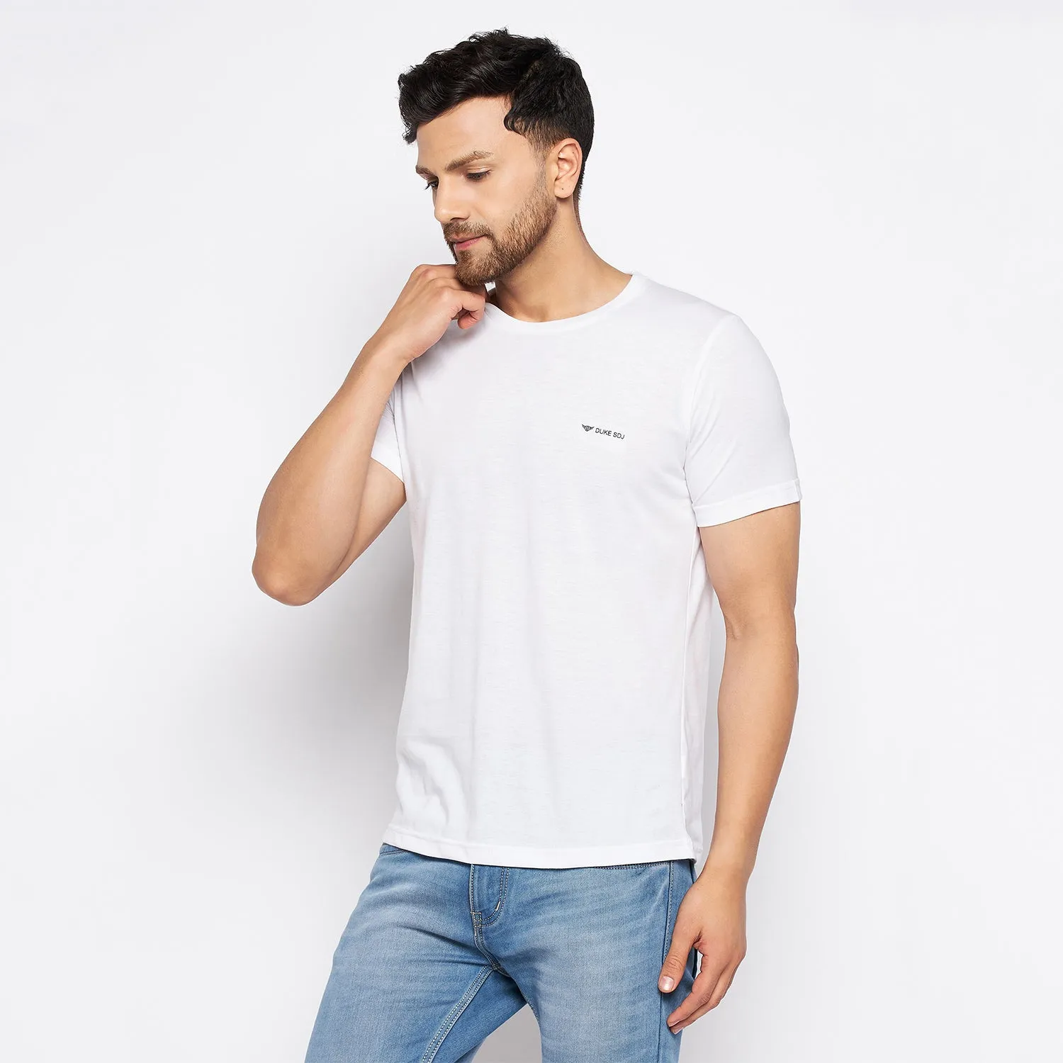 Duke Stardust Men Half Sleeve Cotton T-shirt (ONSDVP40)