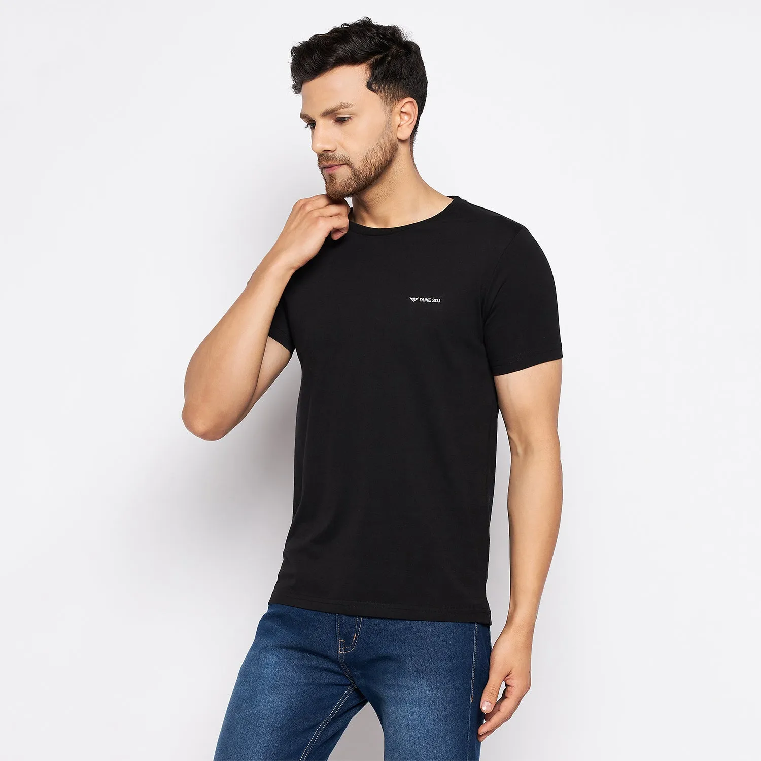 Duke Stardust Men Half Sleeve Cotton T-shirt (ONSDVP40)