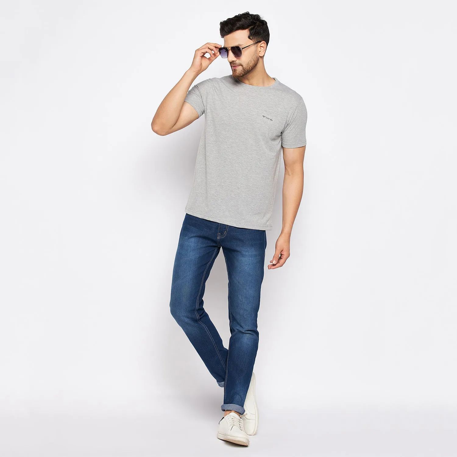 Duke Stardust Men Half Sleeve Cotton T-shirt (ONSDVP40)