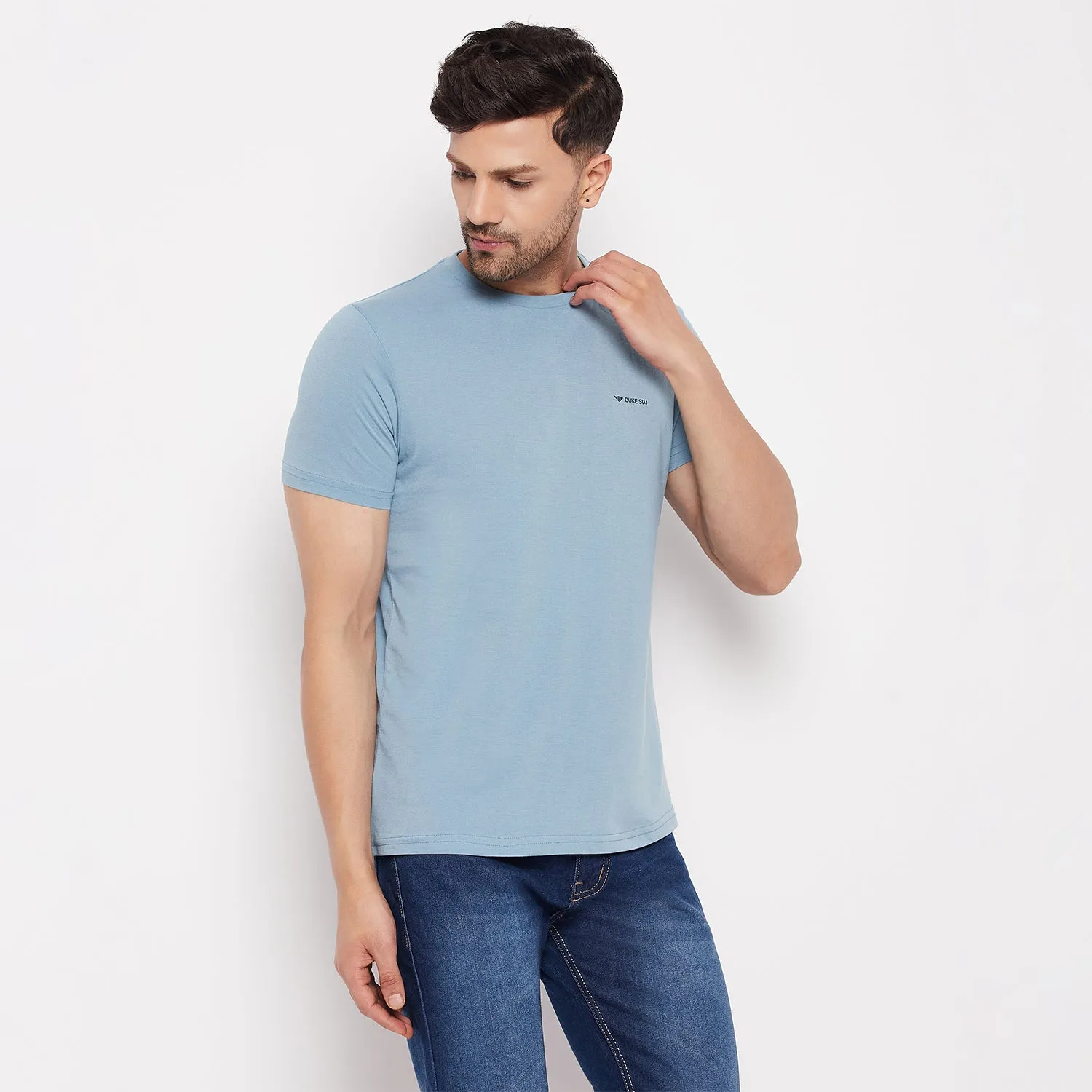 Duke Stardust Men Half Sleeve Cotton T-shirt (ONSDVP40)