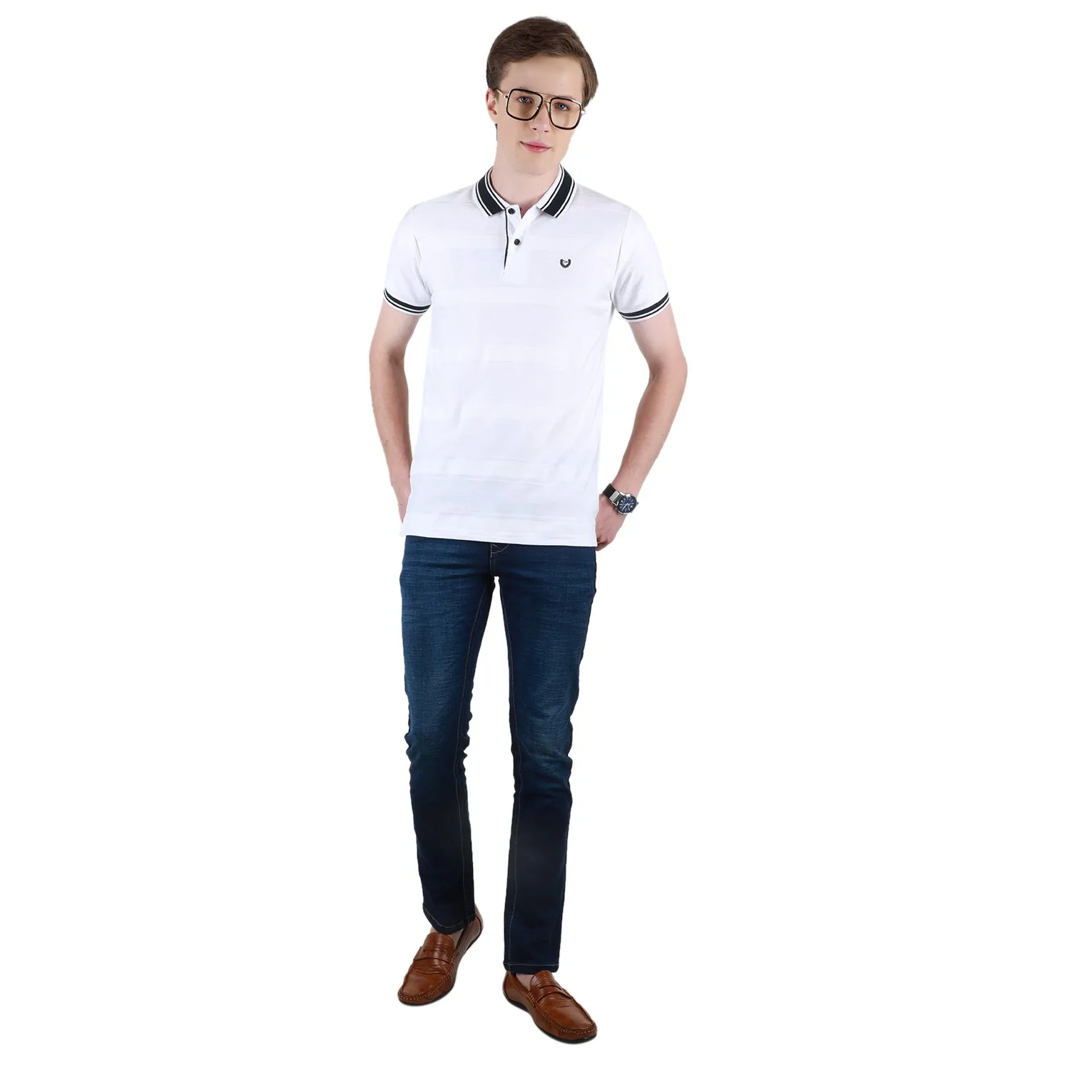Duke Stardust Men Half Sleeve Cotton Tshirt (1154)