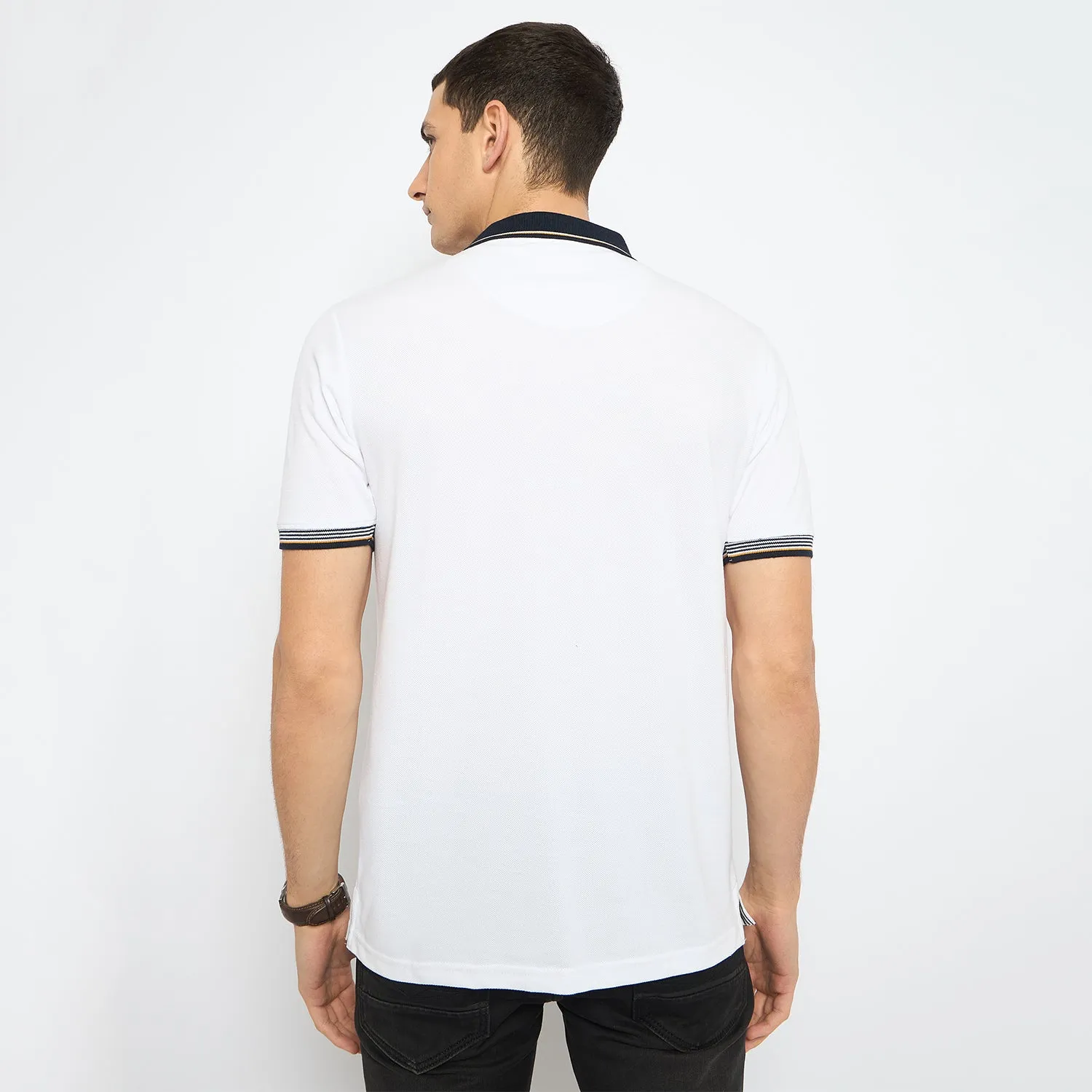 Duke Stardust Men Half Sleeve Cotton Tshirt (LF7229)