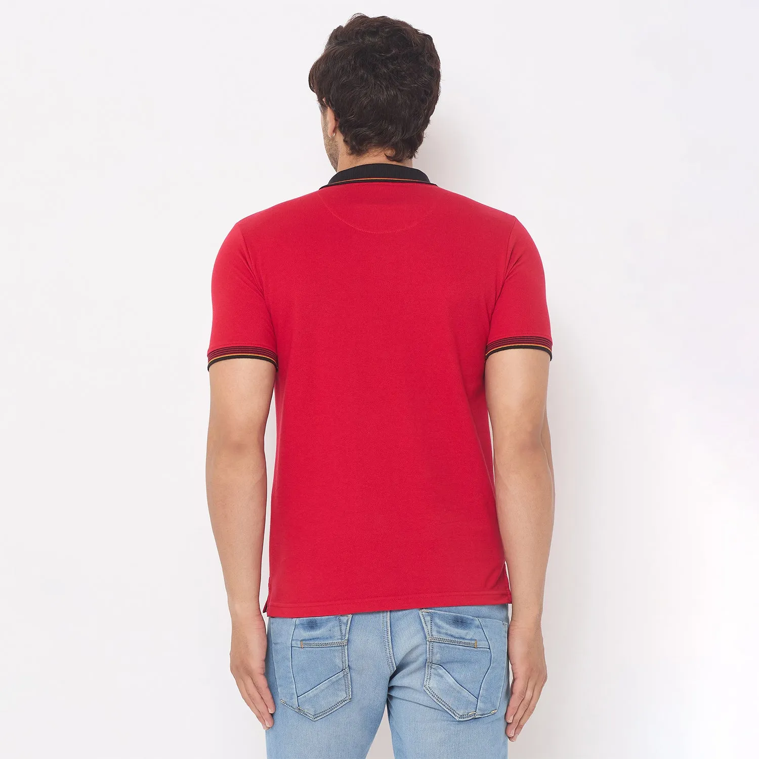 Duke Stardust Men Half Sleeve Cotton Tshirt (LF7229)