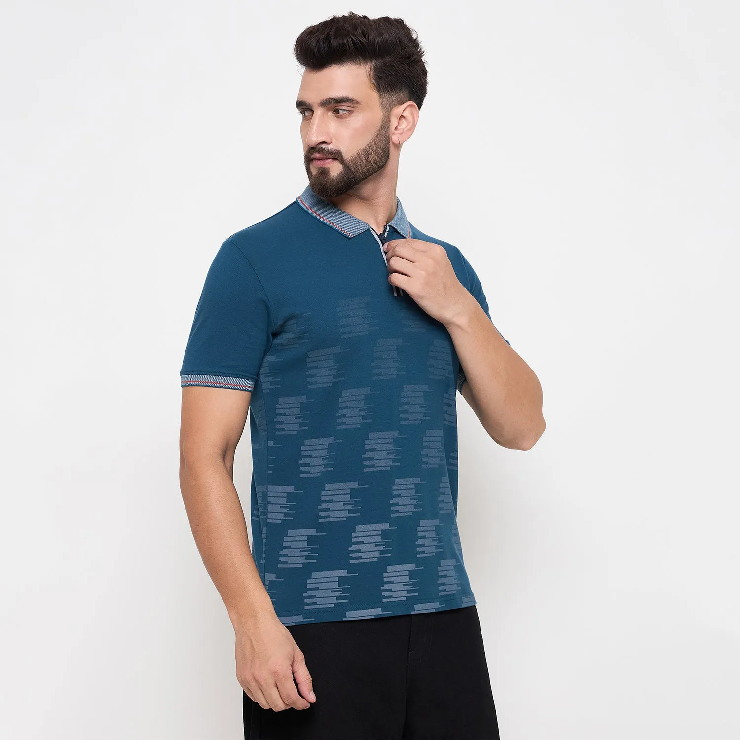 Duke Stardust Men Half Sleeve Cotton Tshirt (LF7250)