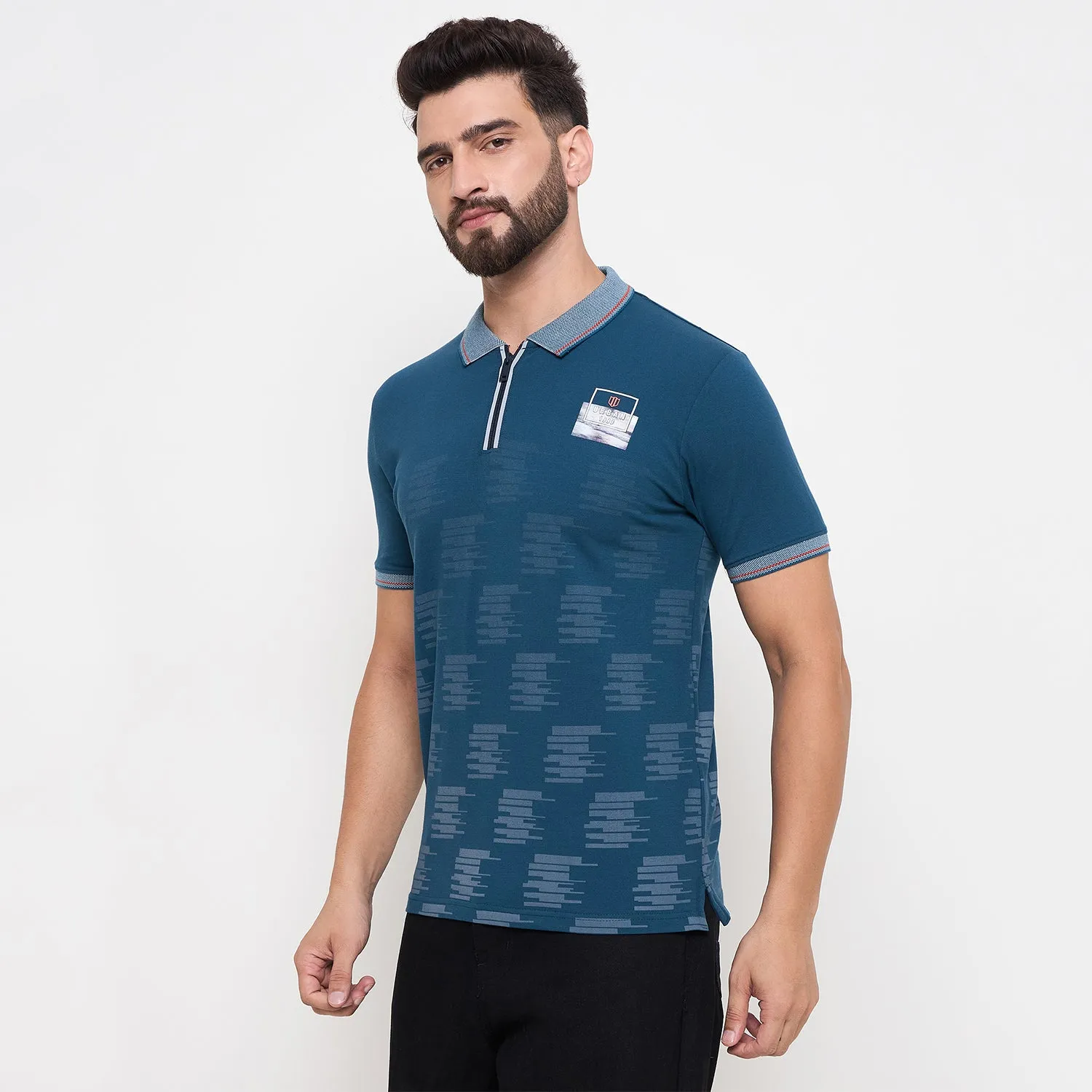 Duke Stardust Men Half Sleeve Cotton Tshirt (LF7250)