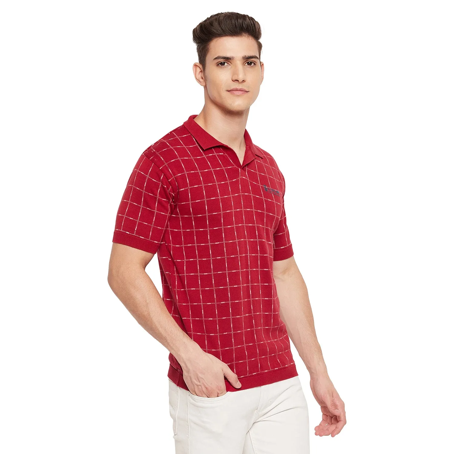 Duke Stardust Men Half Sleeve Cotton Tshirt (LQ5533)