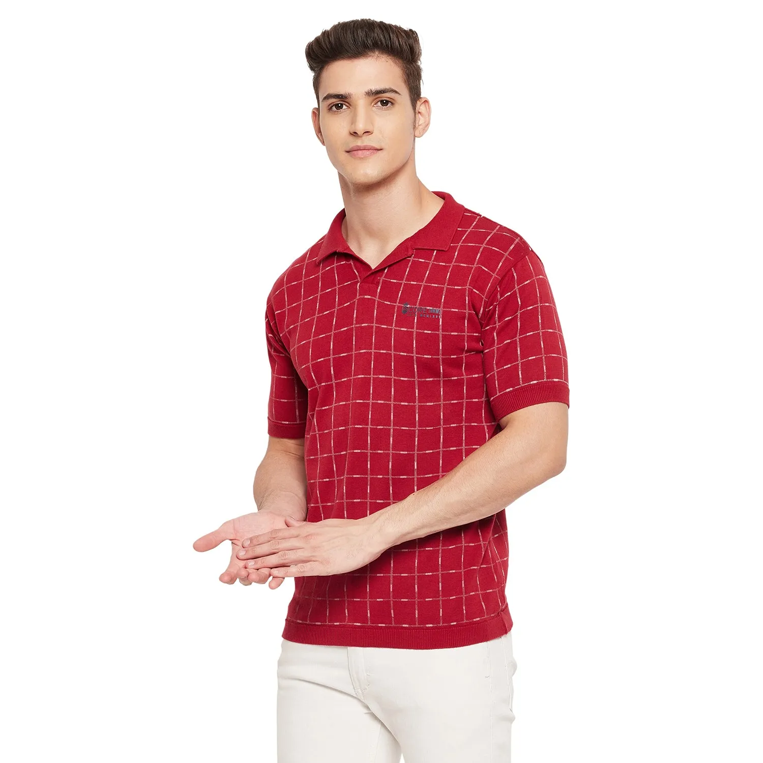 Duke Stardust Men Half Sleeve Cotton Tshirt (LQ5533)