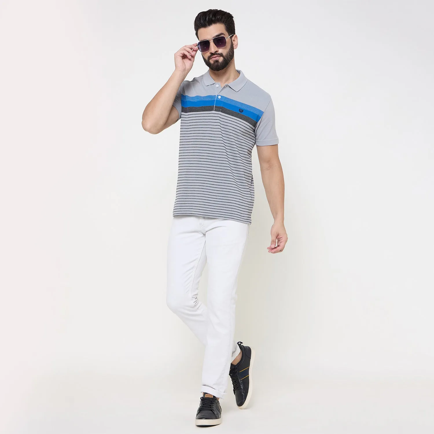 Duke Stardust Men Half Sleeve Cotton Tshirt (MLF1136)