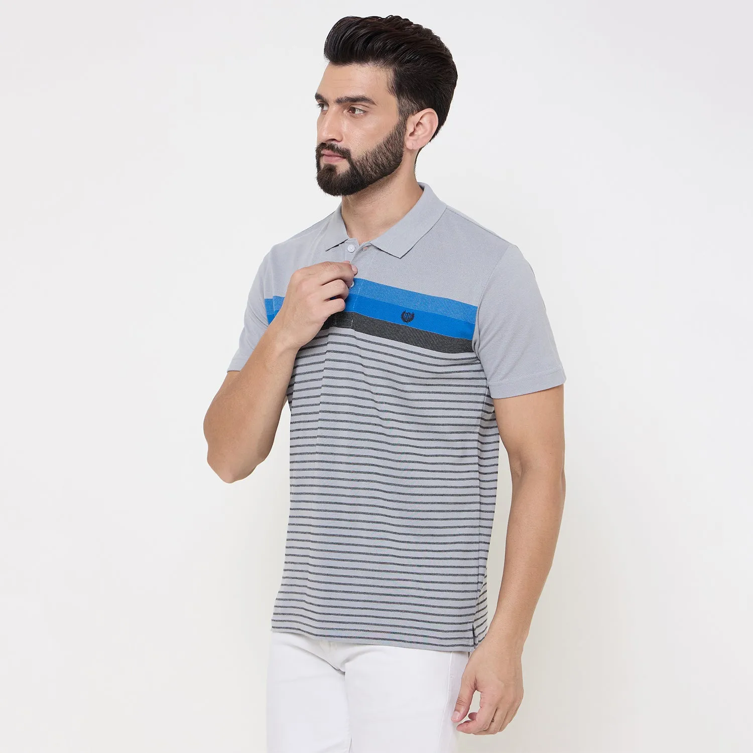 Duke Stardust Men Half Sleeve Cotton Tshirt (MLF1136)
