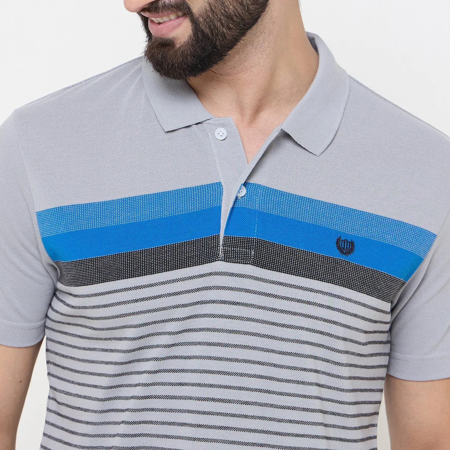 Duke Stardust Men Half Sleeve Cotton Tshirt (MLF1136)