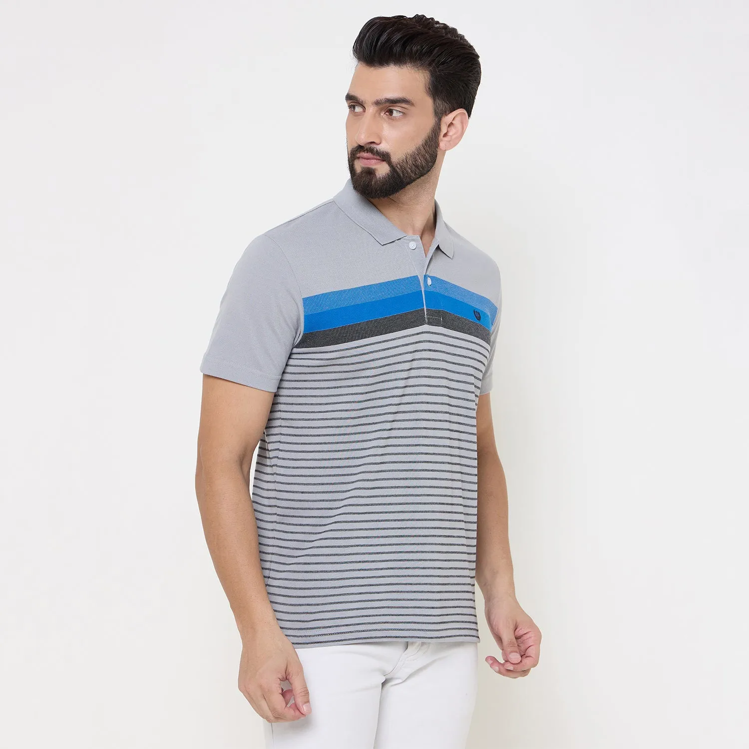 Duke Stardust Men Half Sleeve Cotton Tshirt (MLF1136)