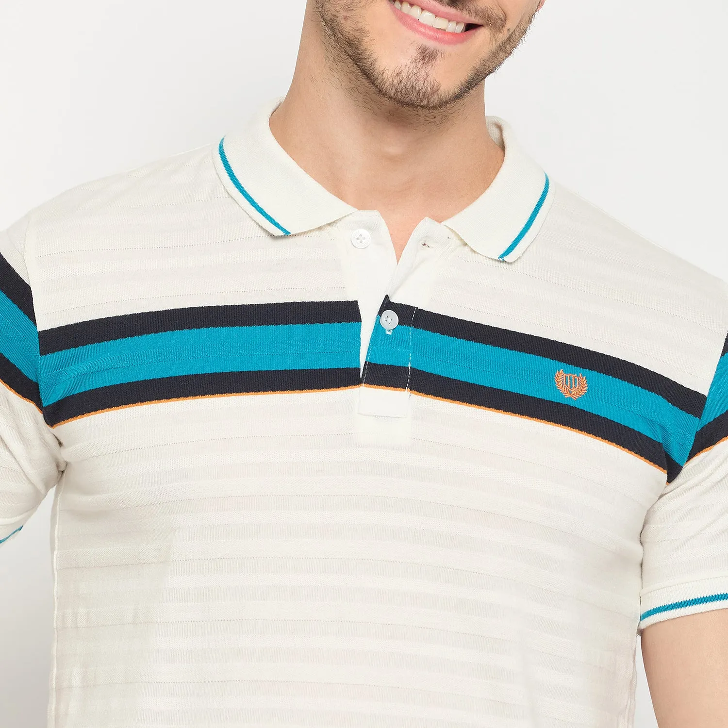Duke Strardust Men Half Sleeve Cotton T-shirt (LF7064)