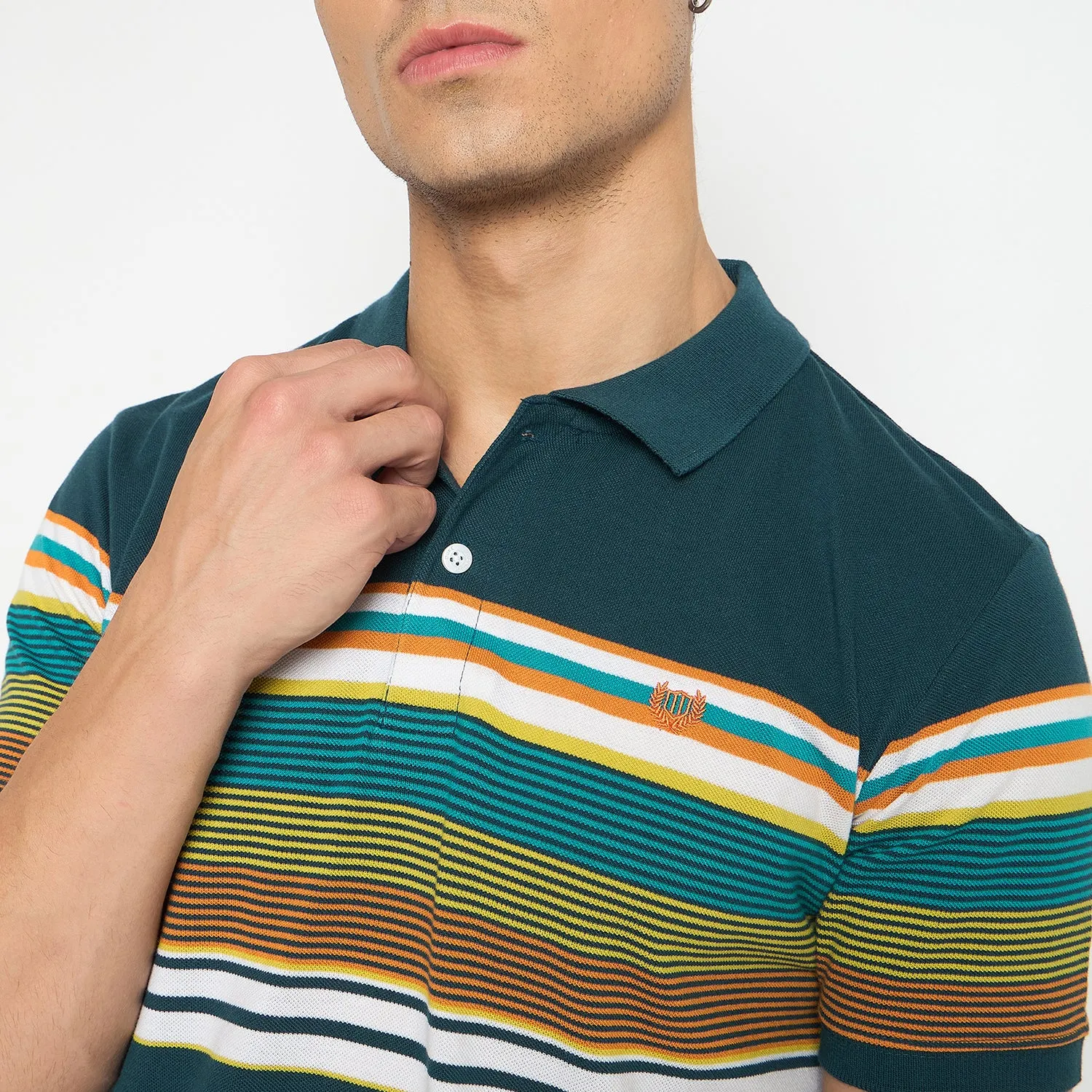 Duke Strardust Men Half Sleeve Cotton T-shirt (LF7067)