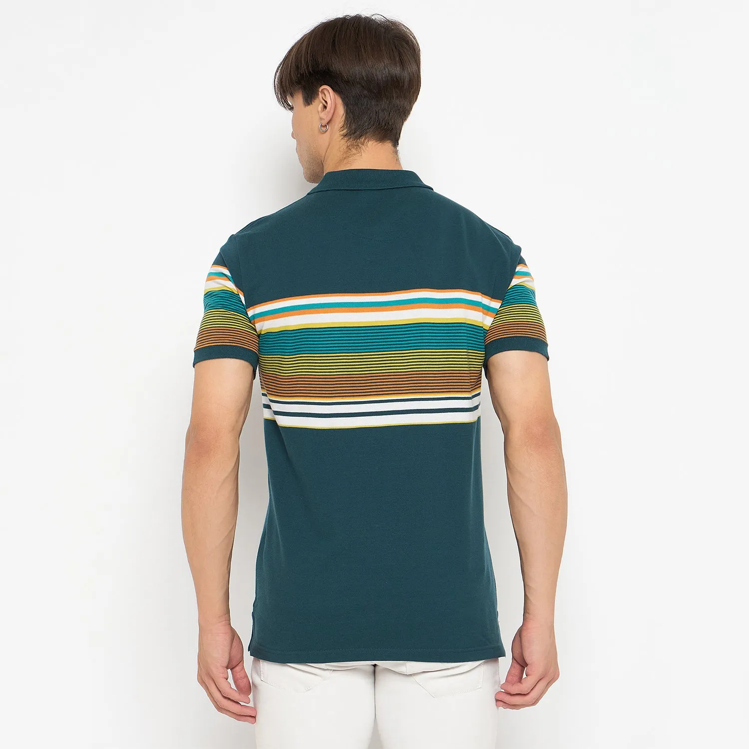 Duke Strardust Men Half Sleeve Cotton T-shirt (LF7067)