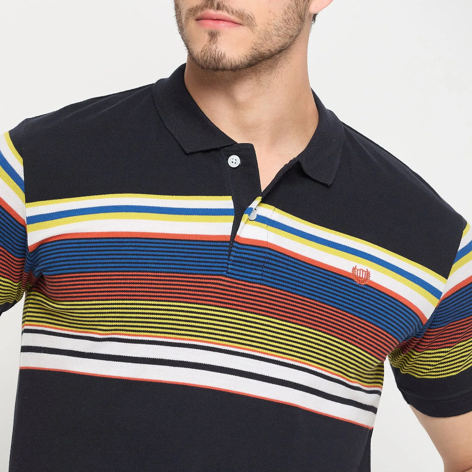 Duke Strardust Men Half Sleeve Cotton T-shirt (LF7067)