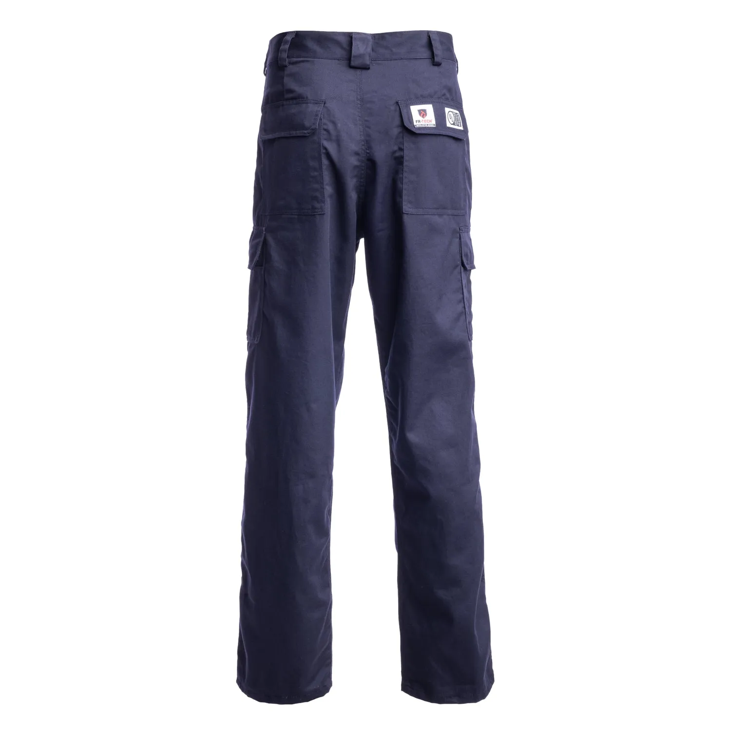 FR-Tech® 88/12 - Arc Rated 7 oz Safety Navy Cargo Work Pants - FR-7762NVY