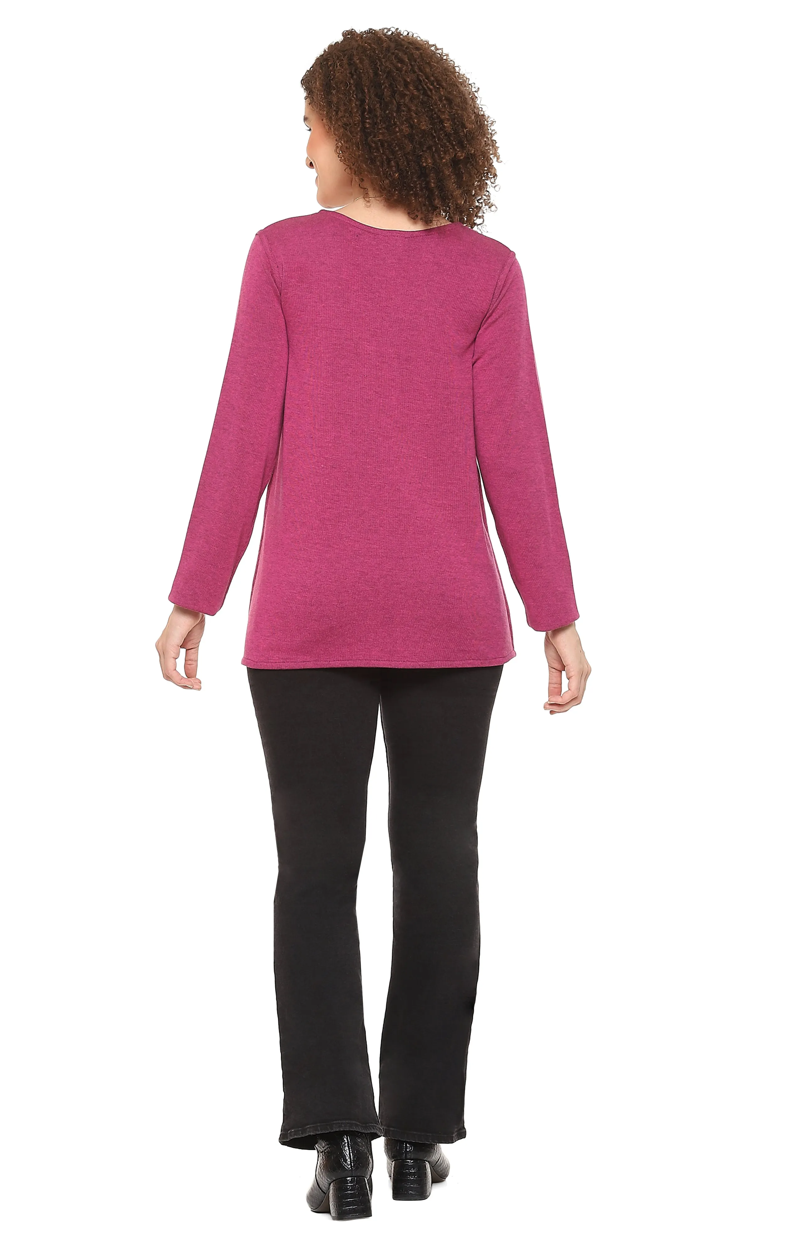 Fushia Reversible Top