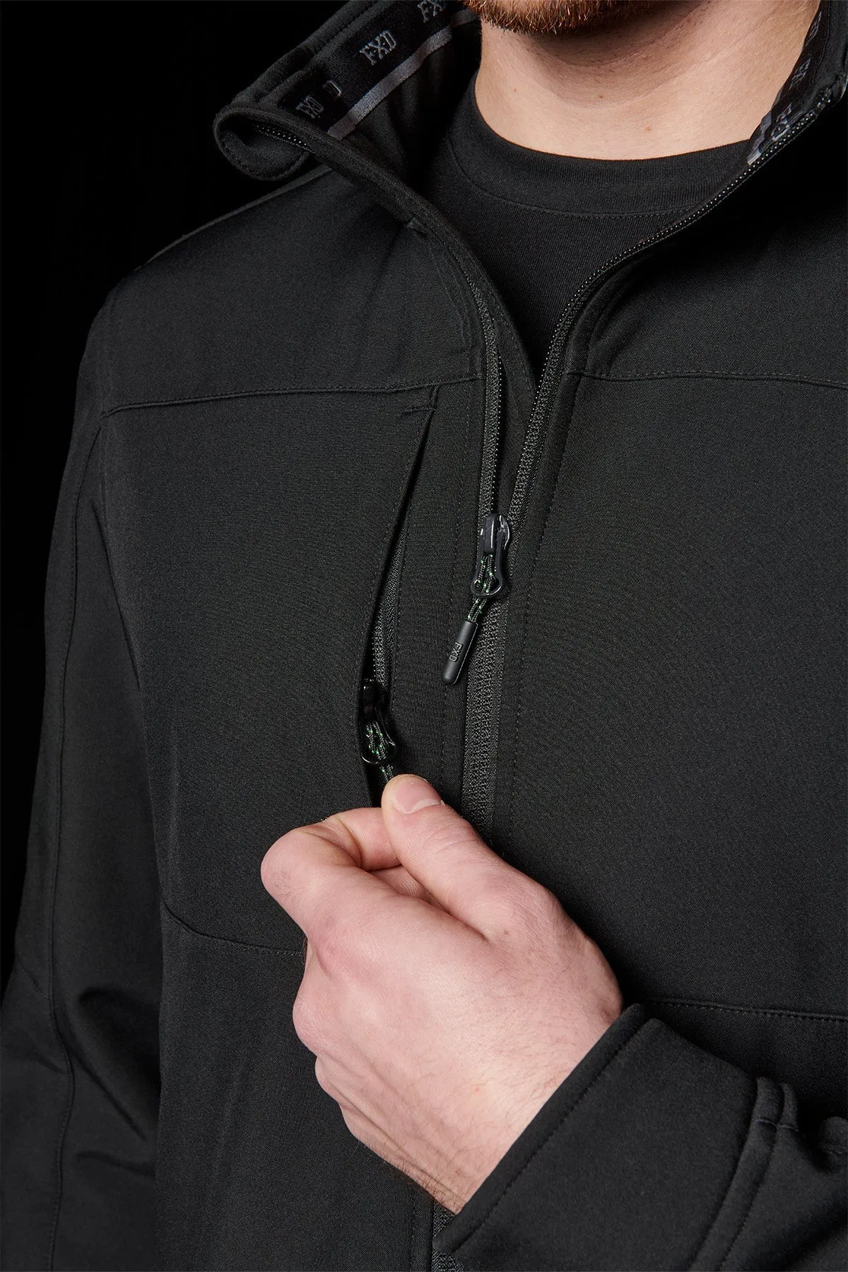 FXD WO-3 - SOFT SHELL WORK JACKET