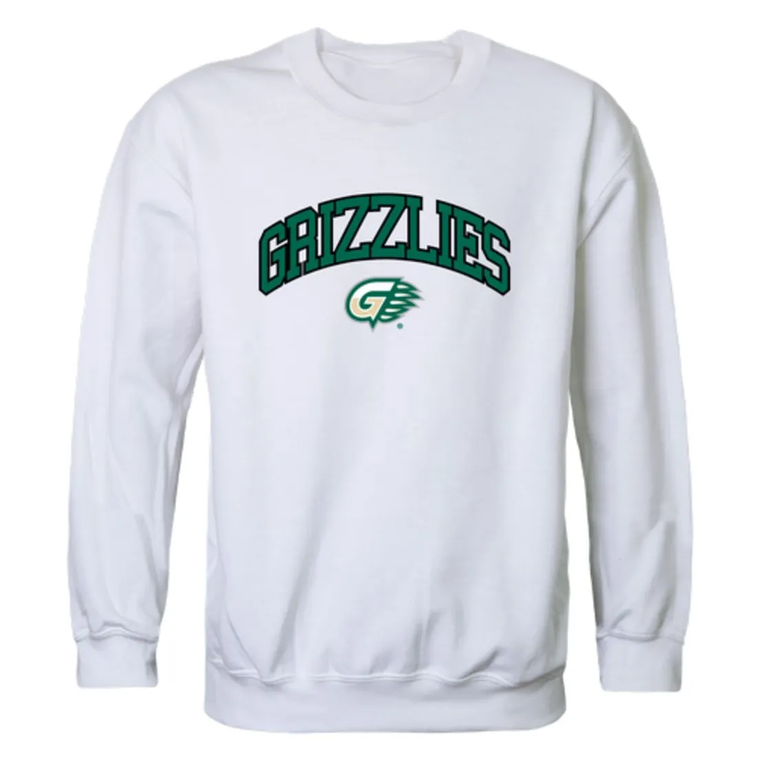 Georgia Gwinnett College Grizzlies Campus Fleece Crewneck Pullover Sweatshirt