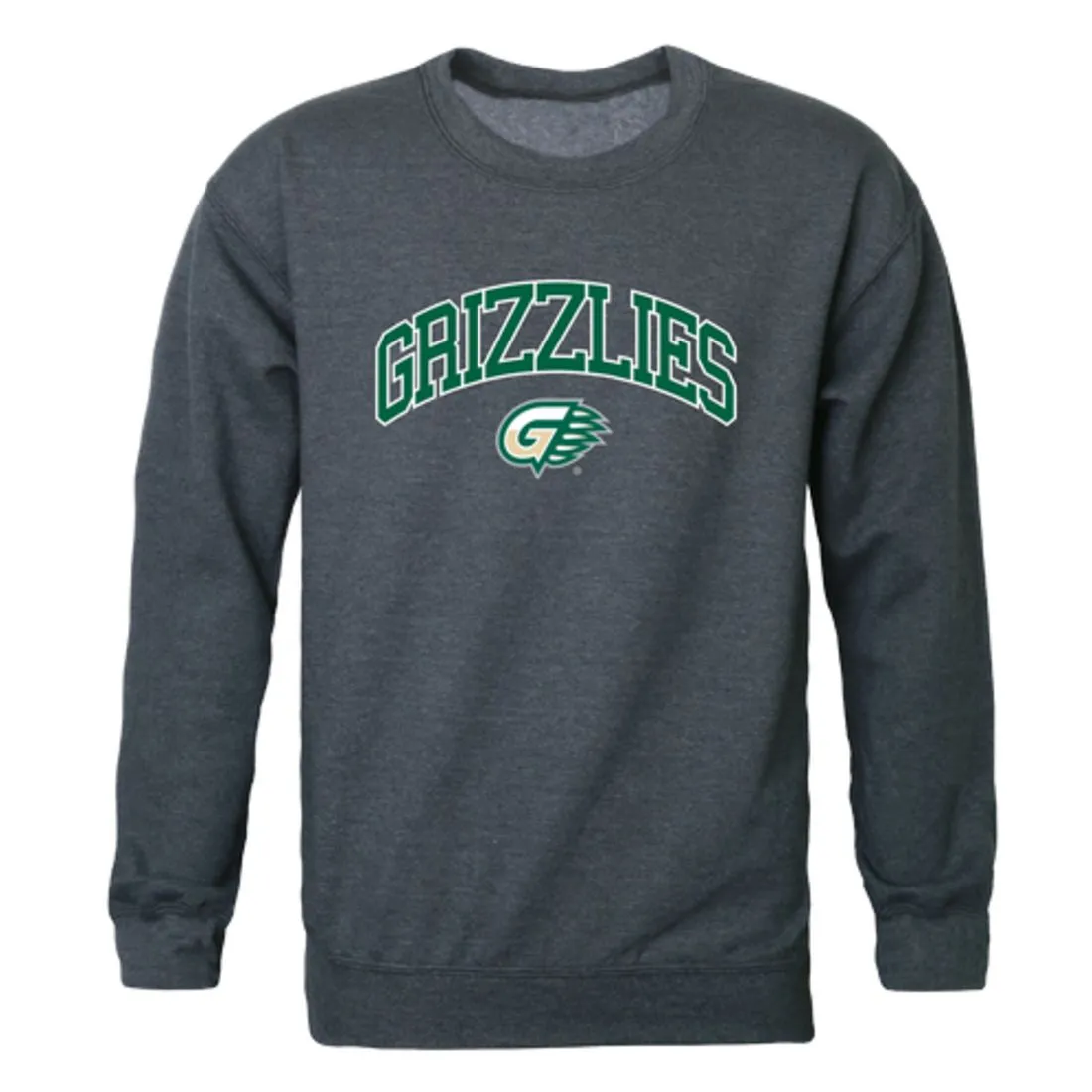 Georgia Gwinnett College Grizzlies Campus Fleece Crewneck Pullover Sweatshirt