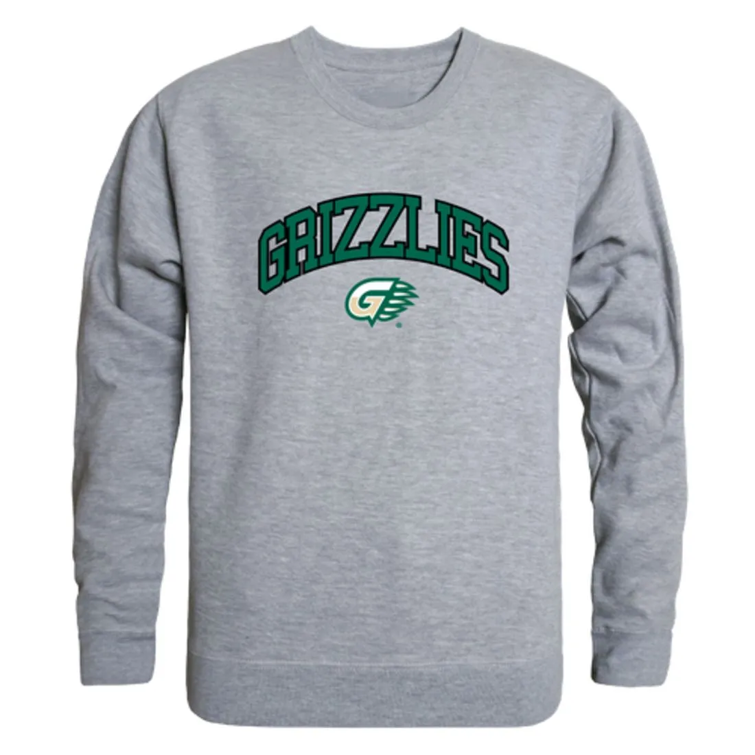 Georgia Gwinnett College Grizzlies Campus Fleece Crewneck Pullover Sweatshirt