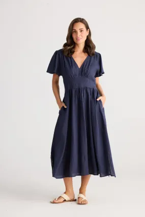 Holiday 'Blossom Dress' - Navy