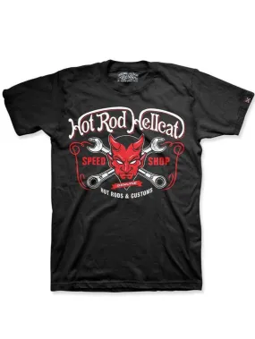 Hotrod Hellcat Mens Tshirt Devil